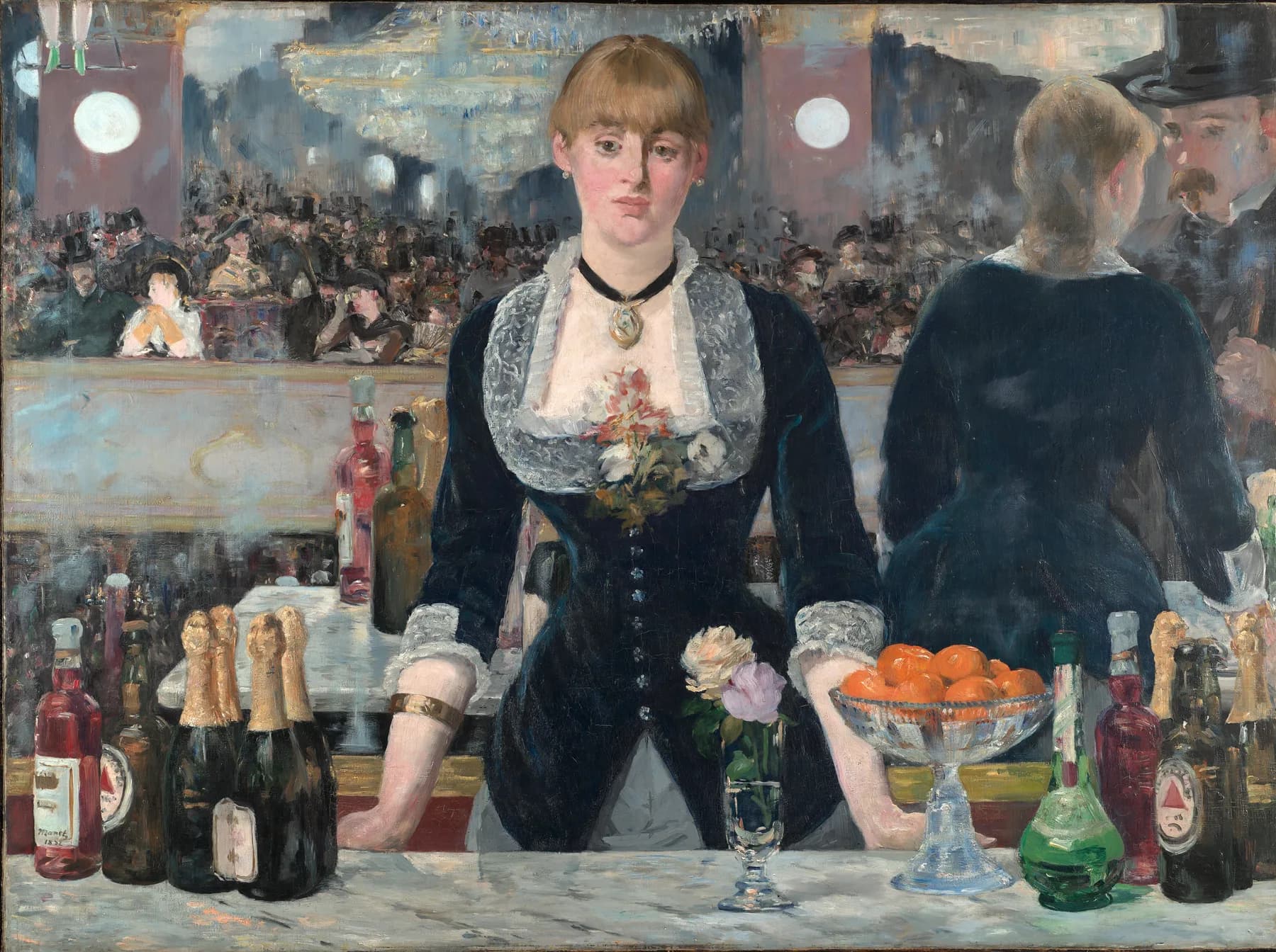 Un Bar en el Folies-Bergere - Manet