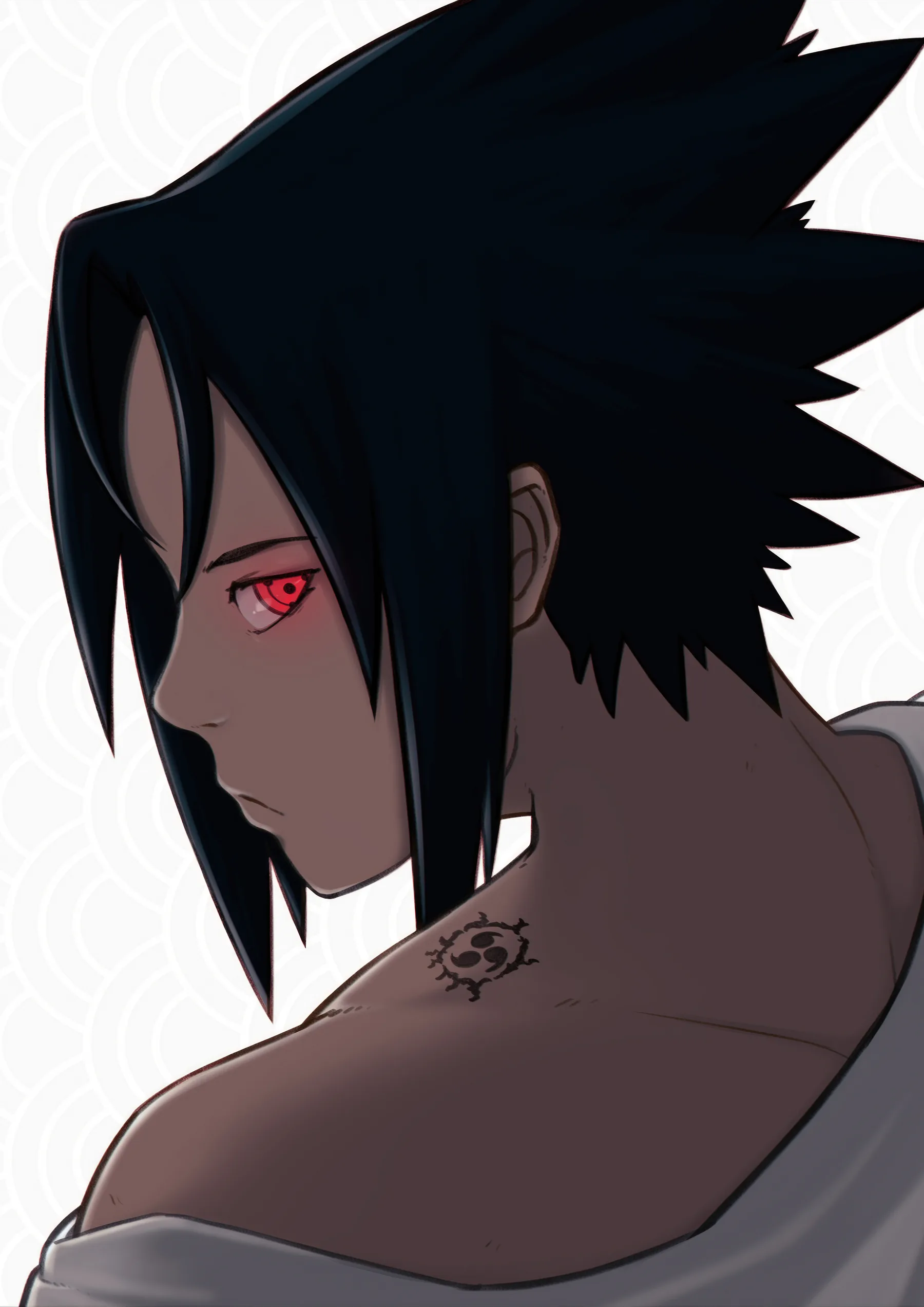 Sasuke Uchiha Perfil Marca Maldita
