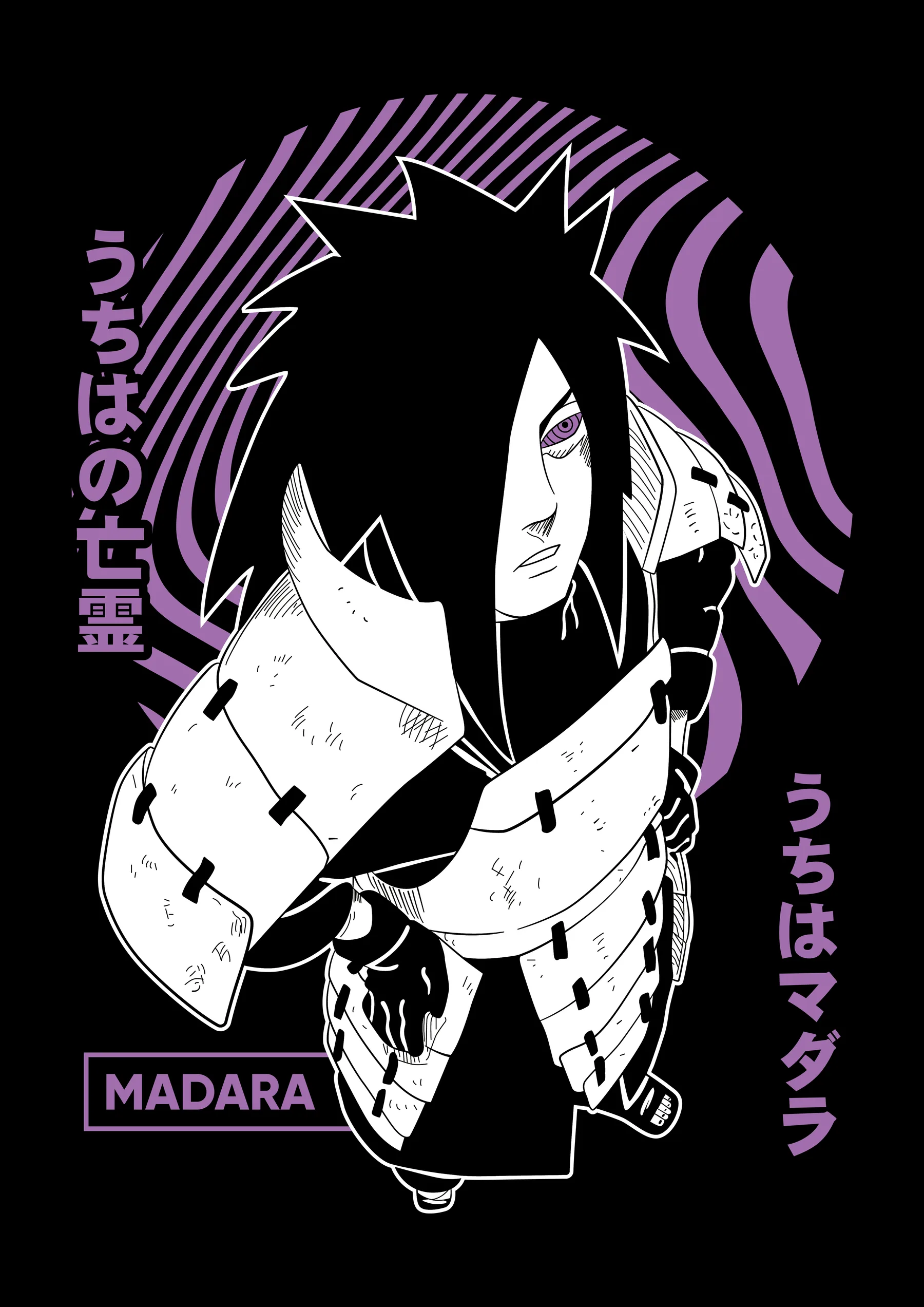 Madara Uchiha Armadura Samurai