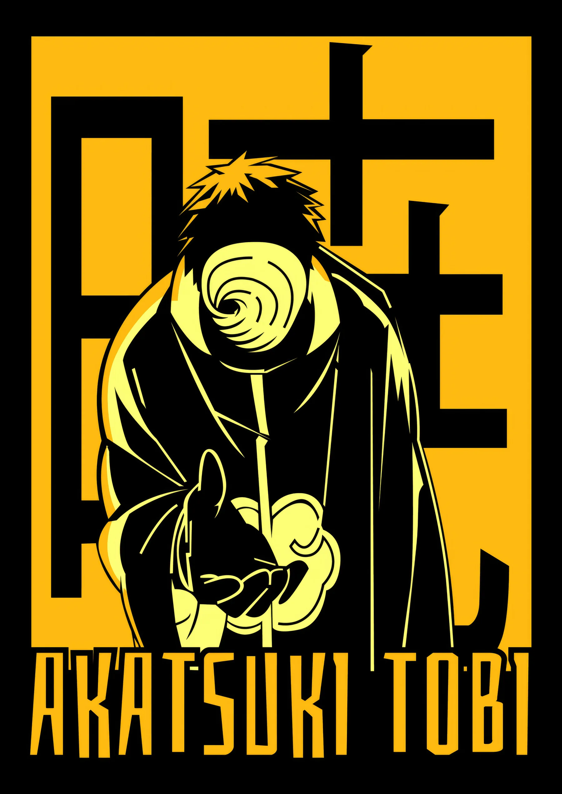 Tobi Akatsuki Máscara Espiral