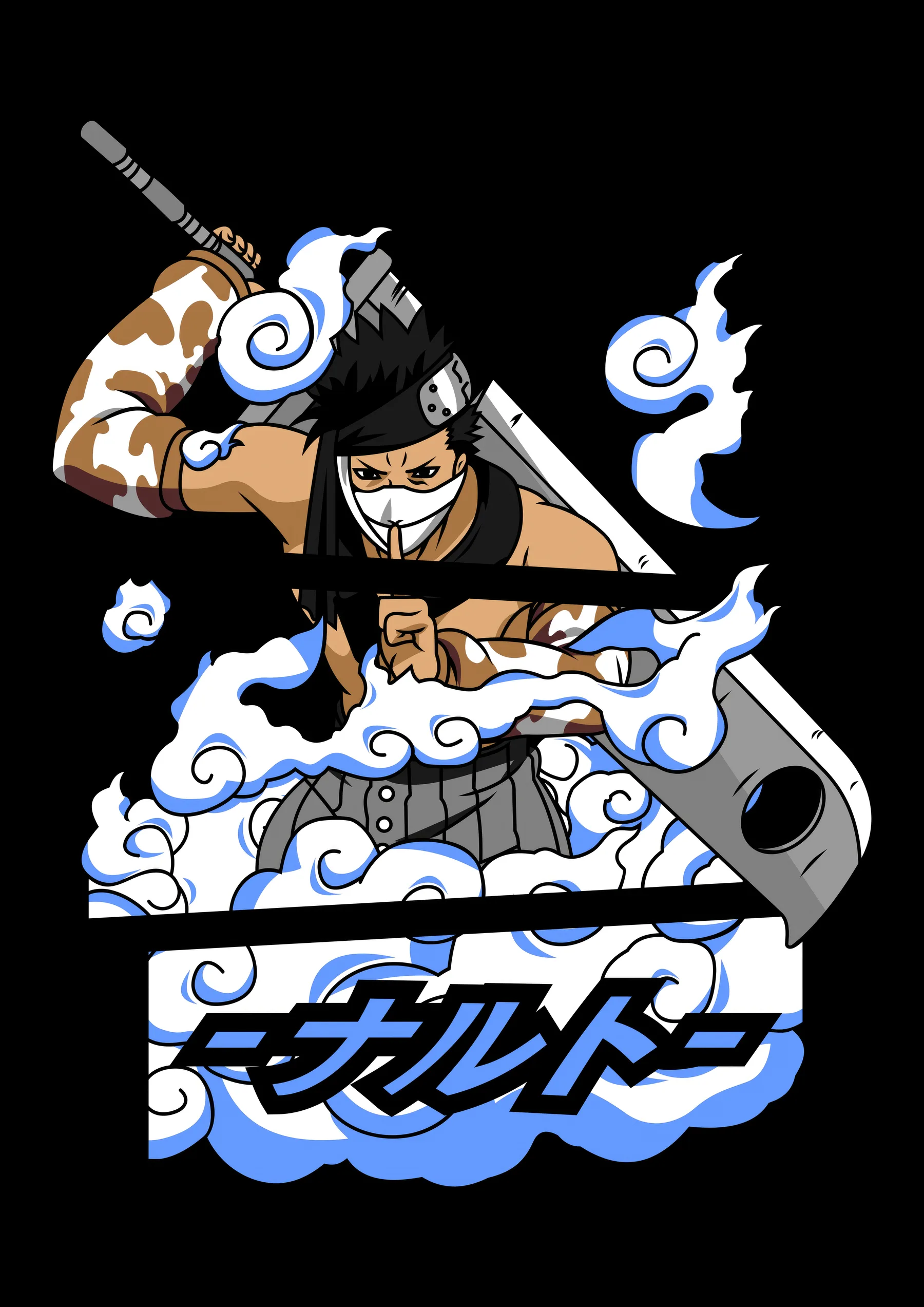 Zabuza Momochi Espadachín Niebla
