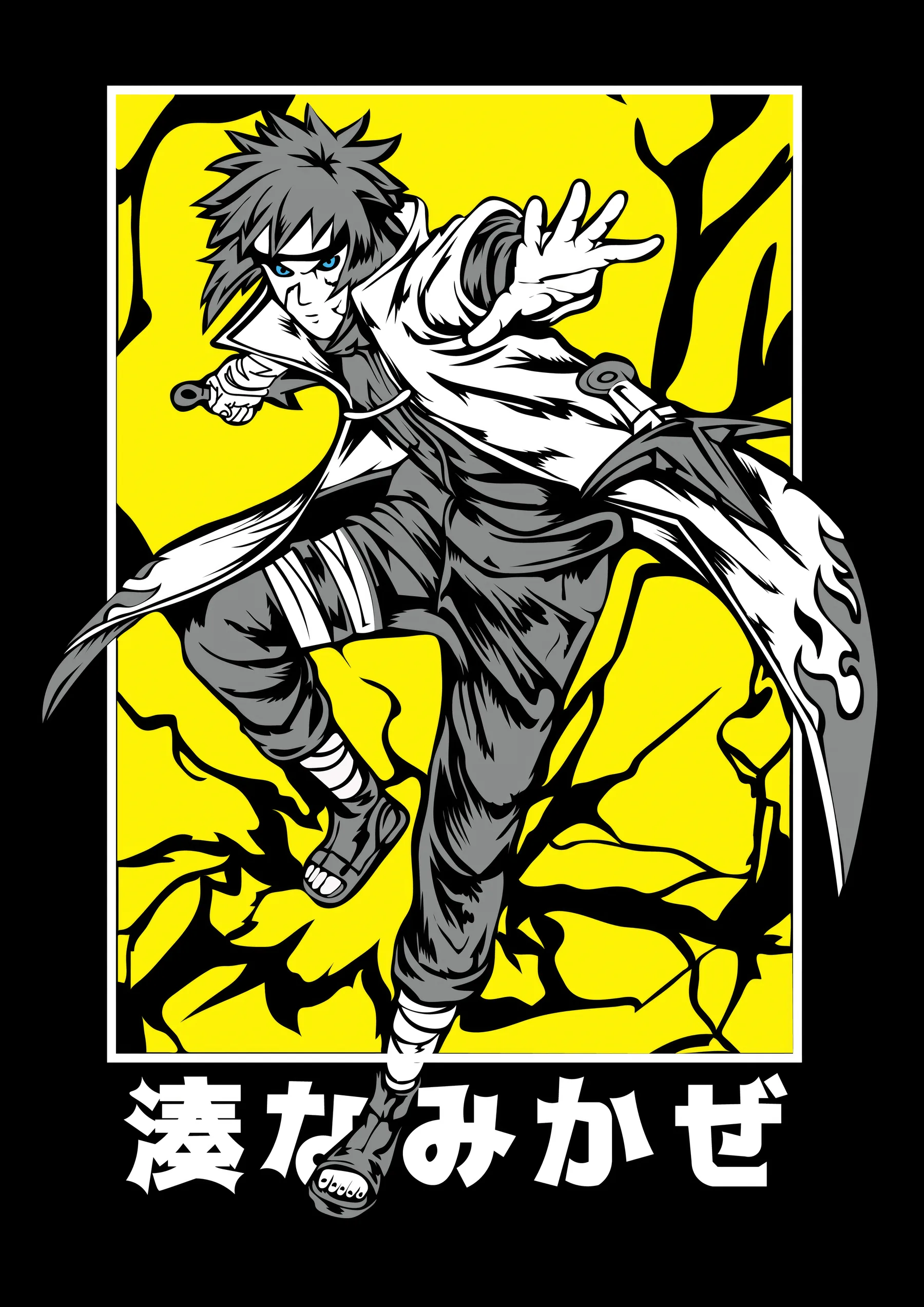 Minato Namikaze Cuarto Hokage Kunai