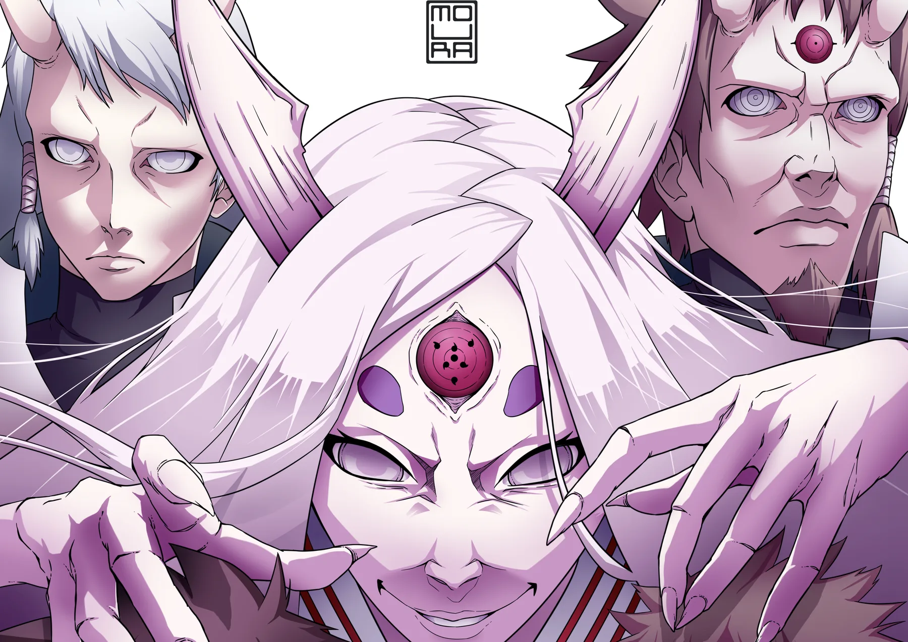 Momoshiki y Kinshiki Otsutsuki