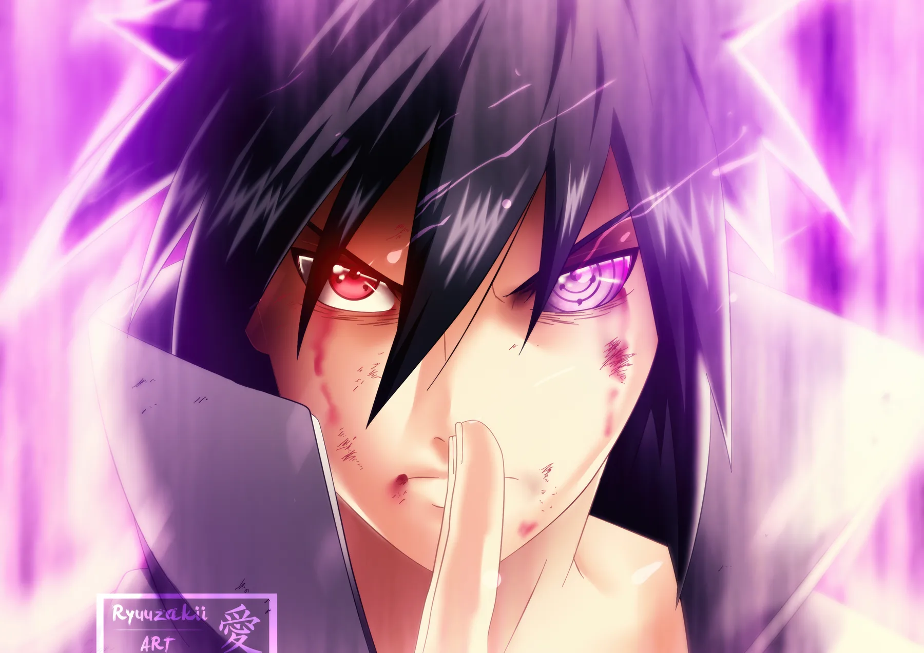 Sasuke Uchiha Rinnegan Herido