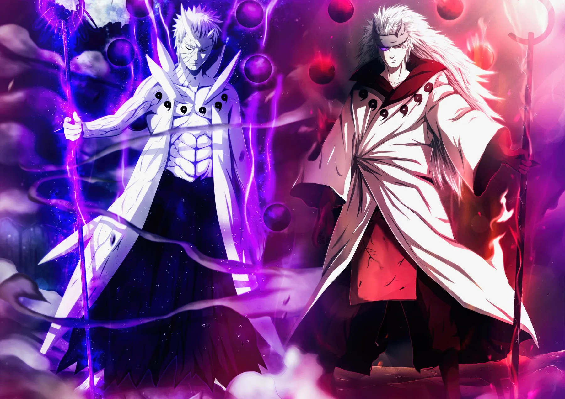 Obito y Madara Sabio de los Seis Caminos
