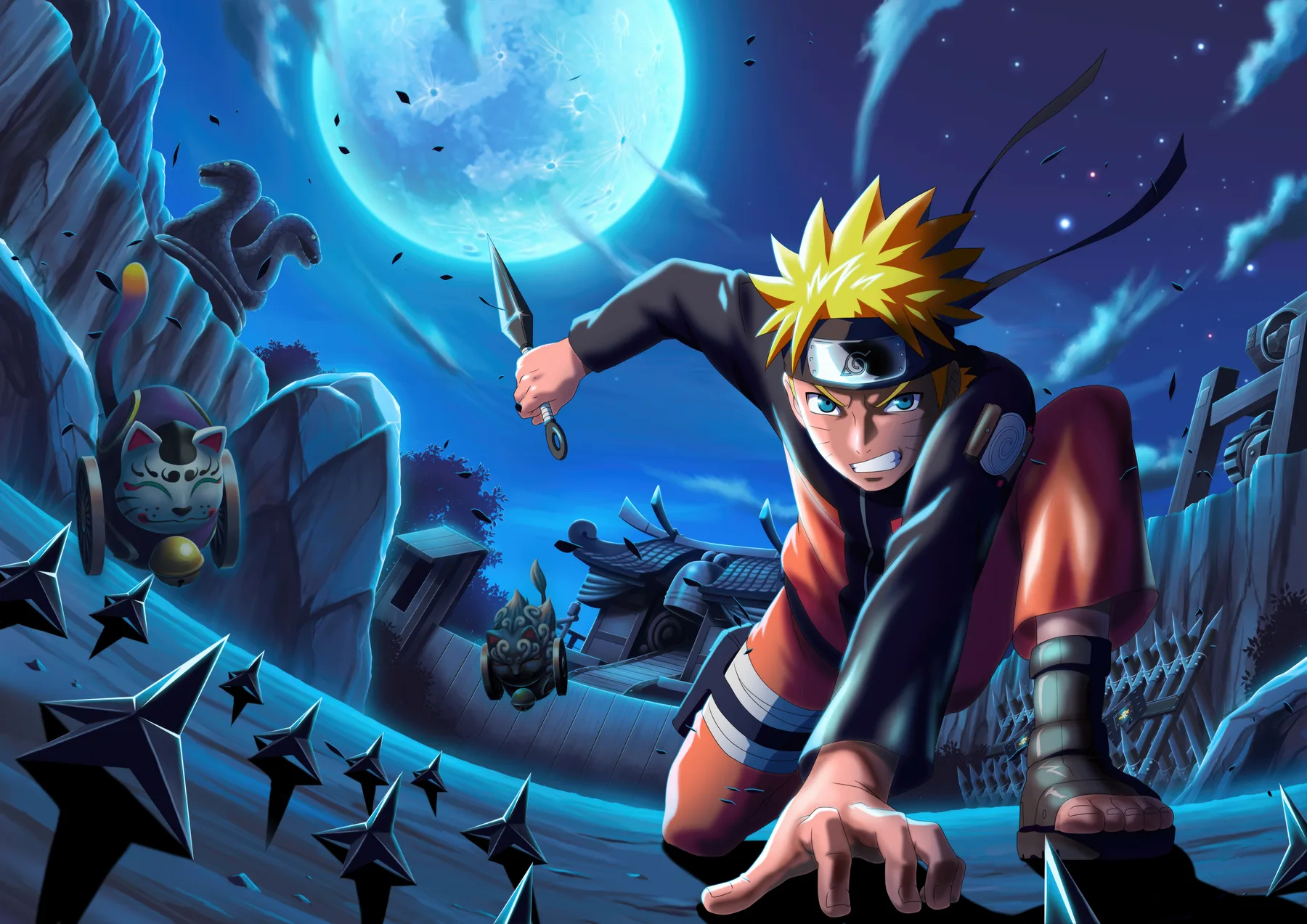 Naruto Kunai Noche de Luna Llena