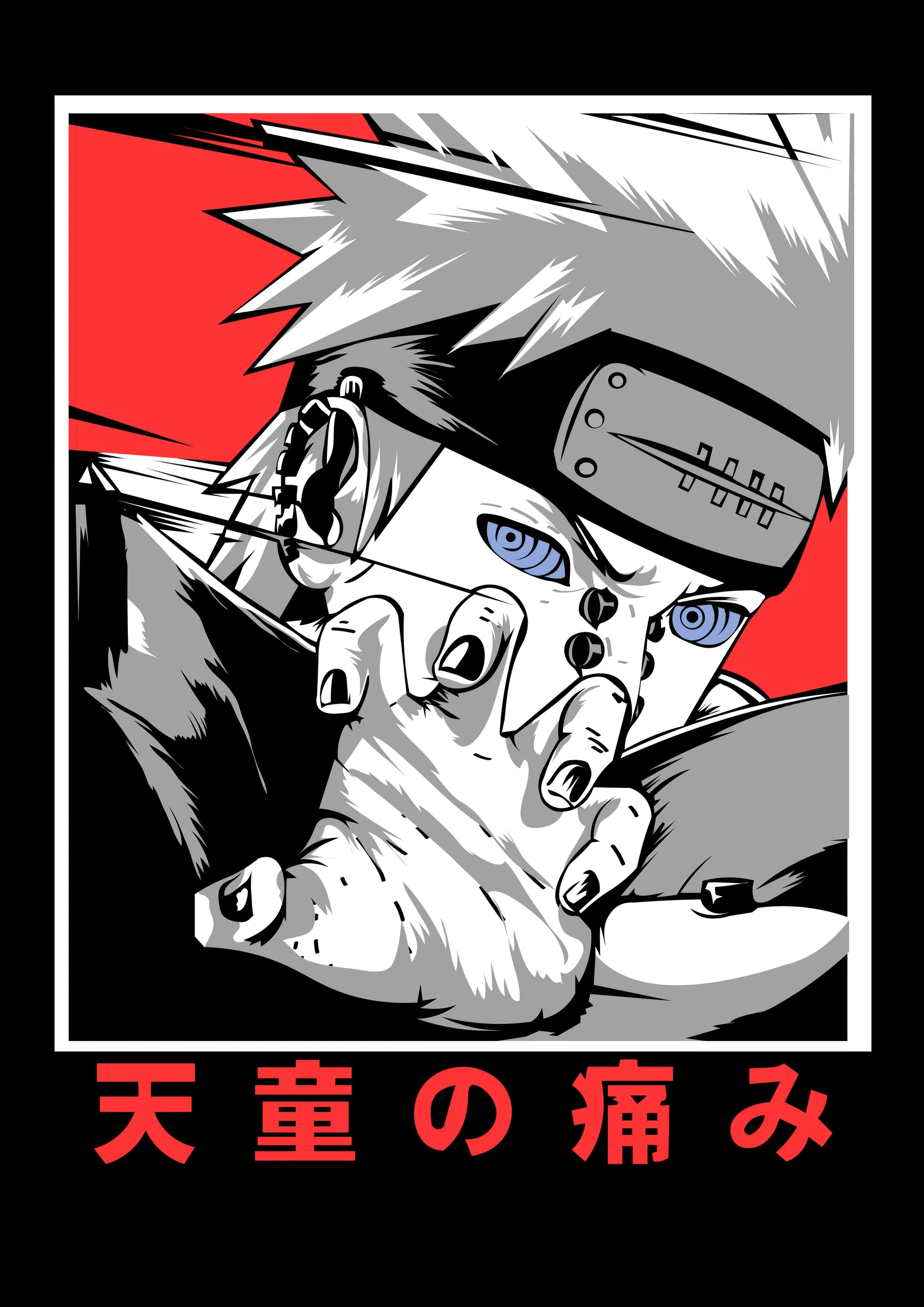 Kakashi Rinnegan Sello de Manos