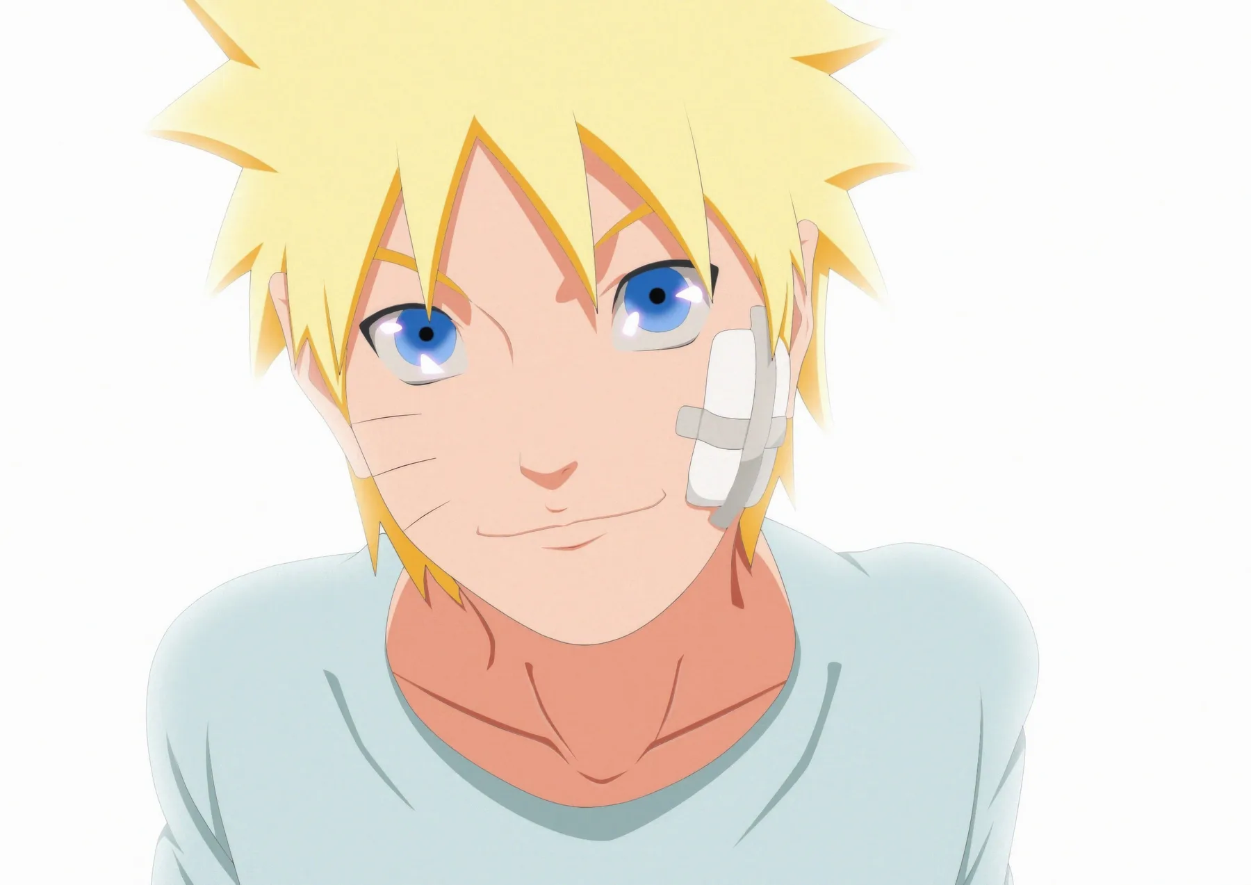Boruto Uzumaki Retrato Sonriente