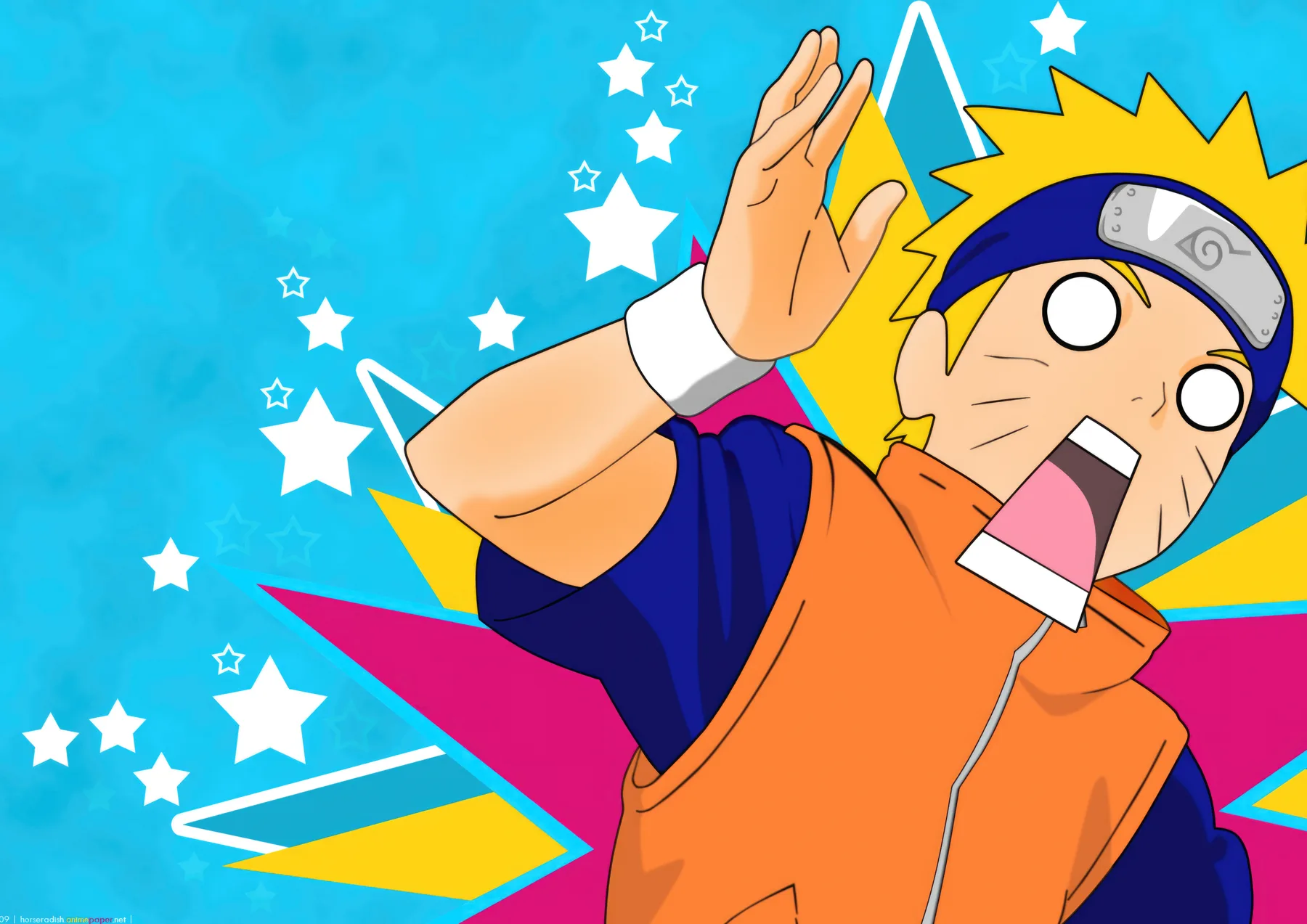 Naruto Uzumaki Pop Art Estrellas