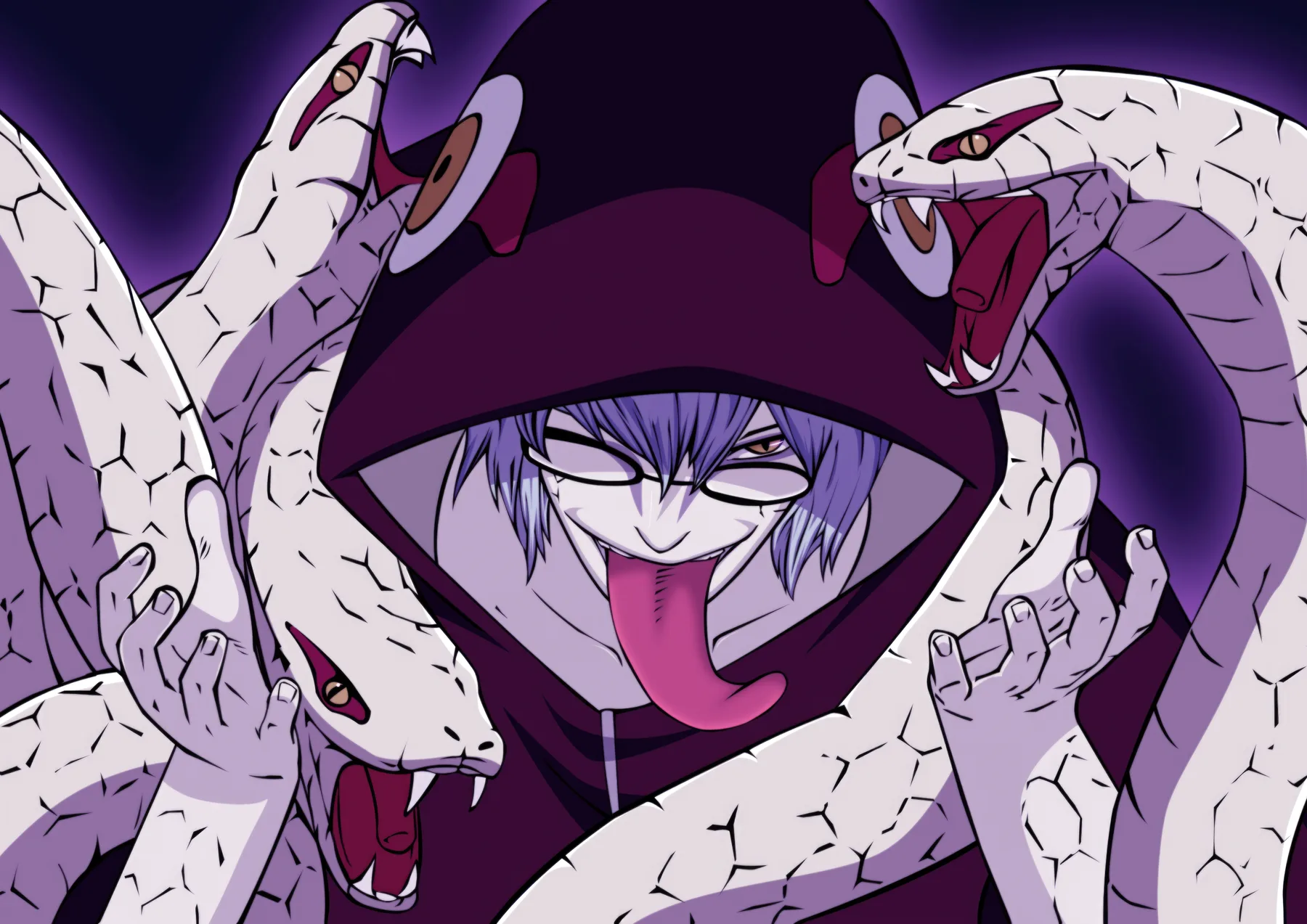 Kabuto Yakushi Serpientes Villano
