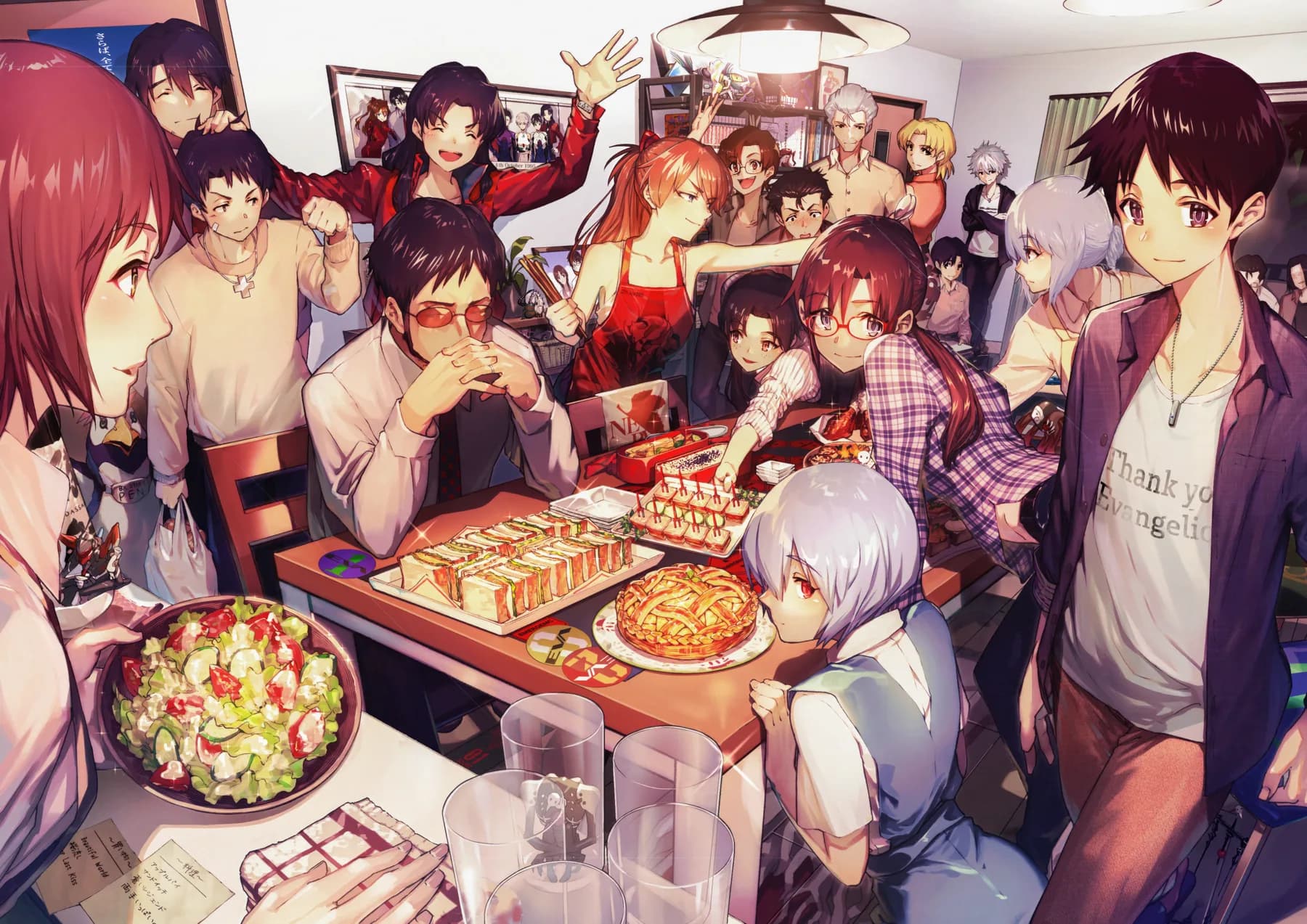 Evangelion Grupo Celebracion Fiesta