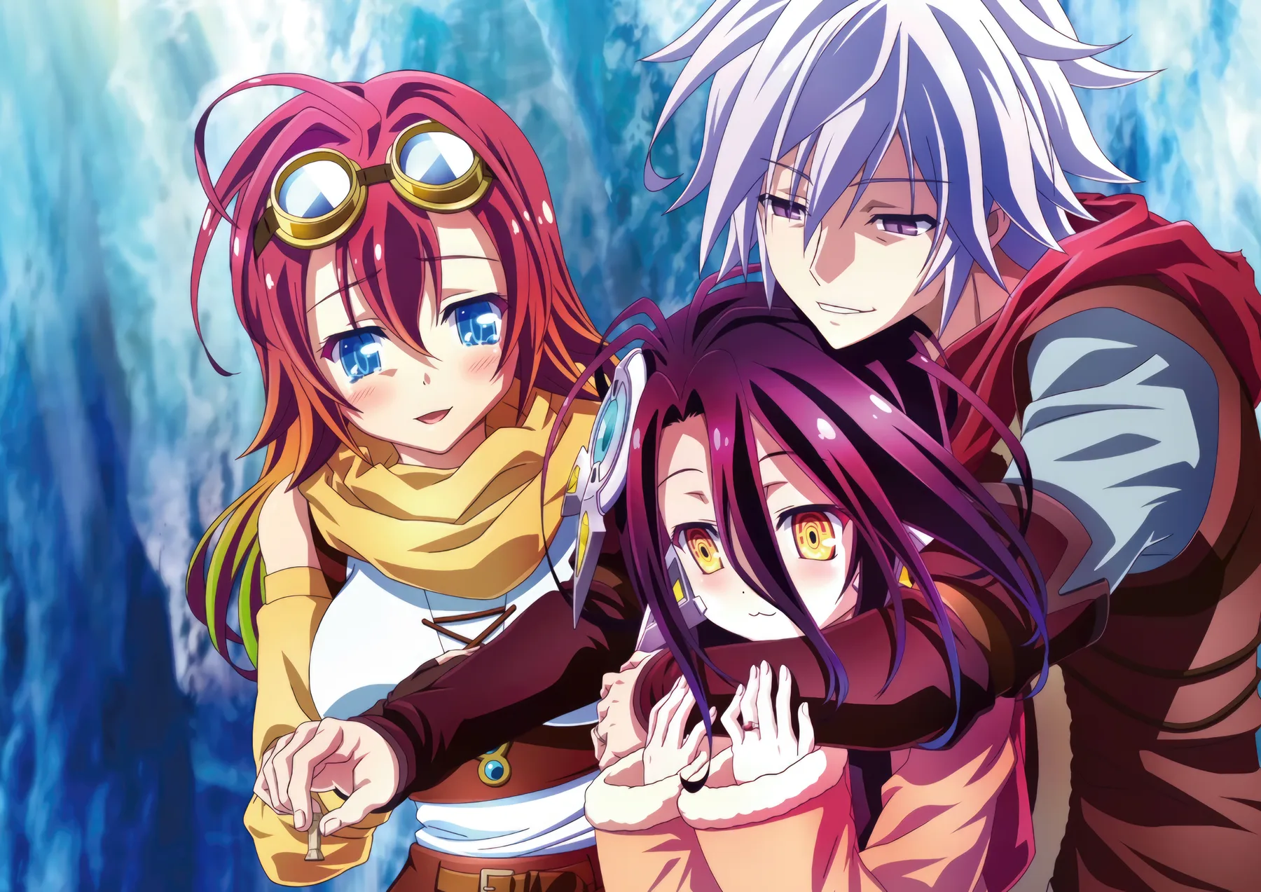 No Game No Life Escena Familiar
