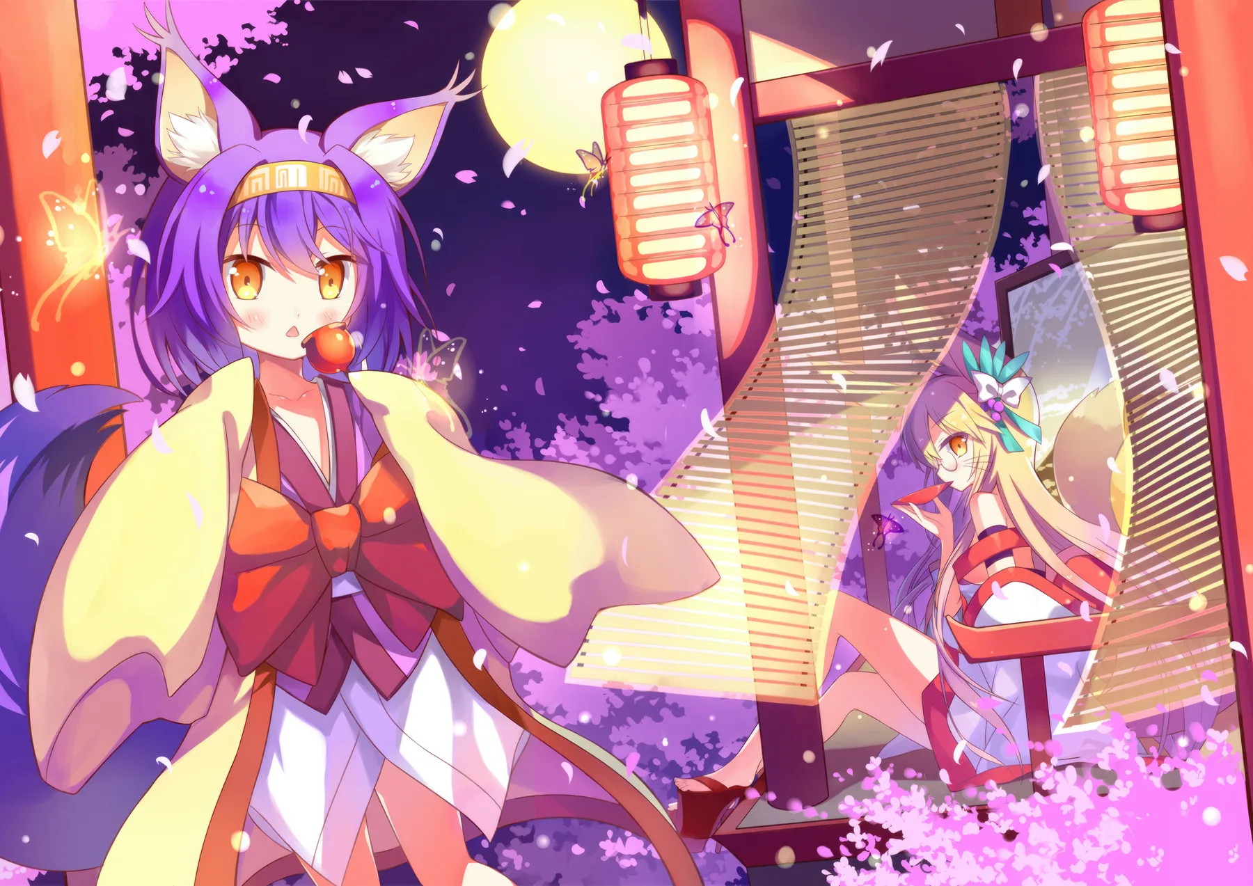 Izuna Hatsuse Noche de Linternas No Game No Life
