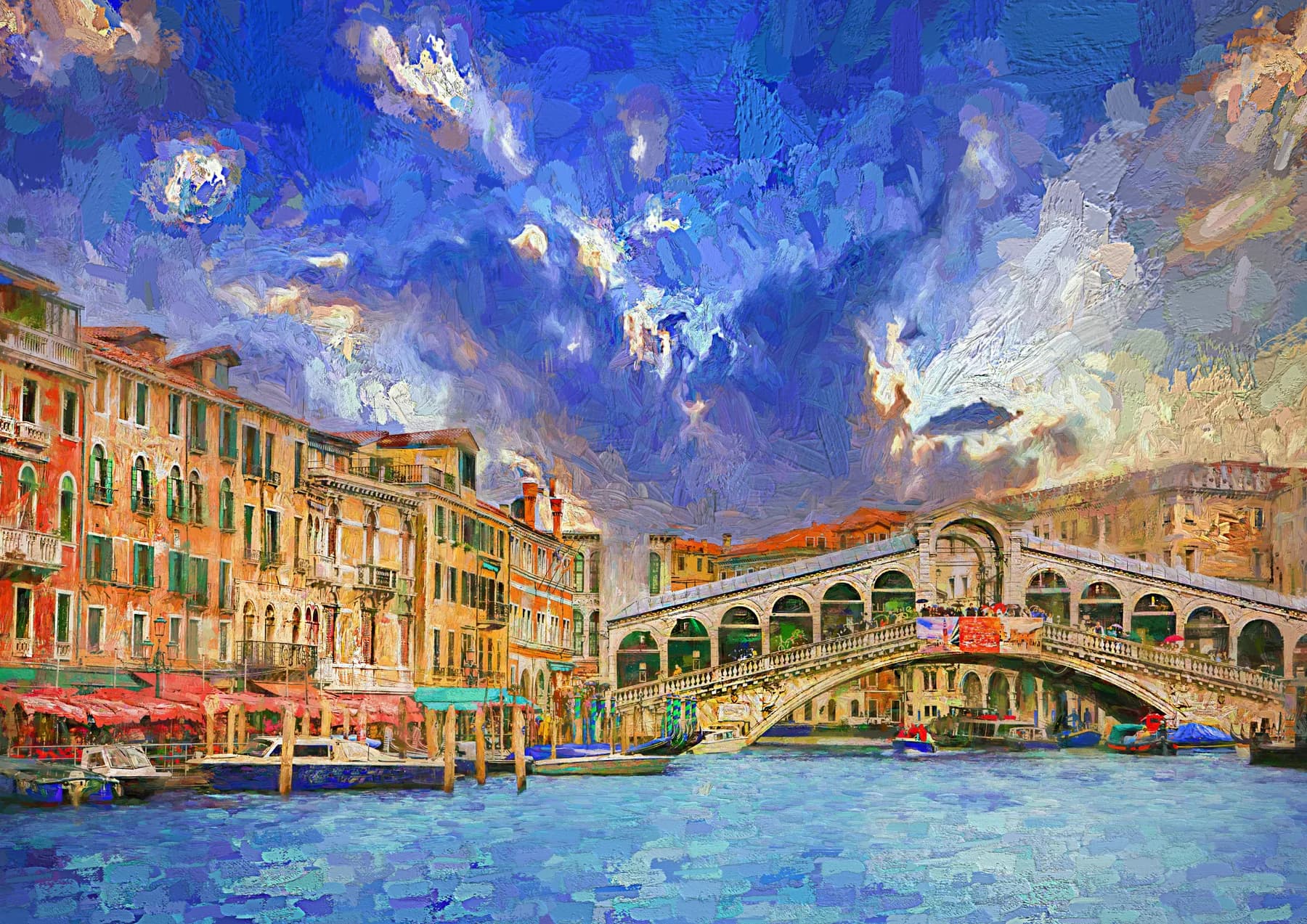 Puente de Rialto Venecia