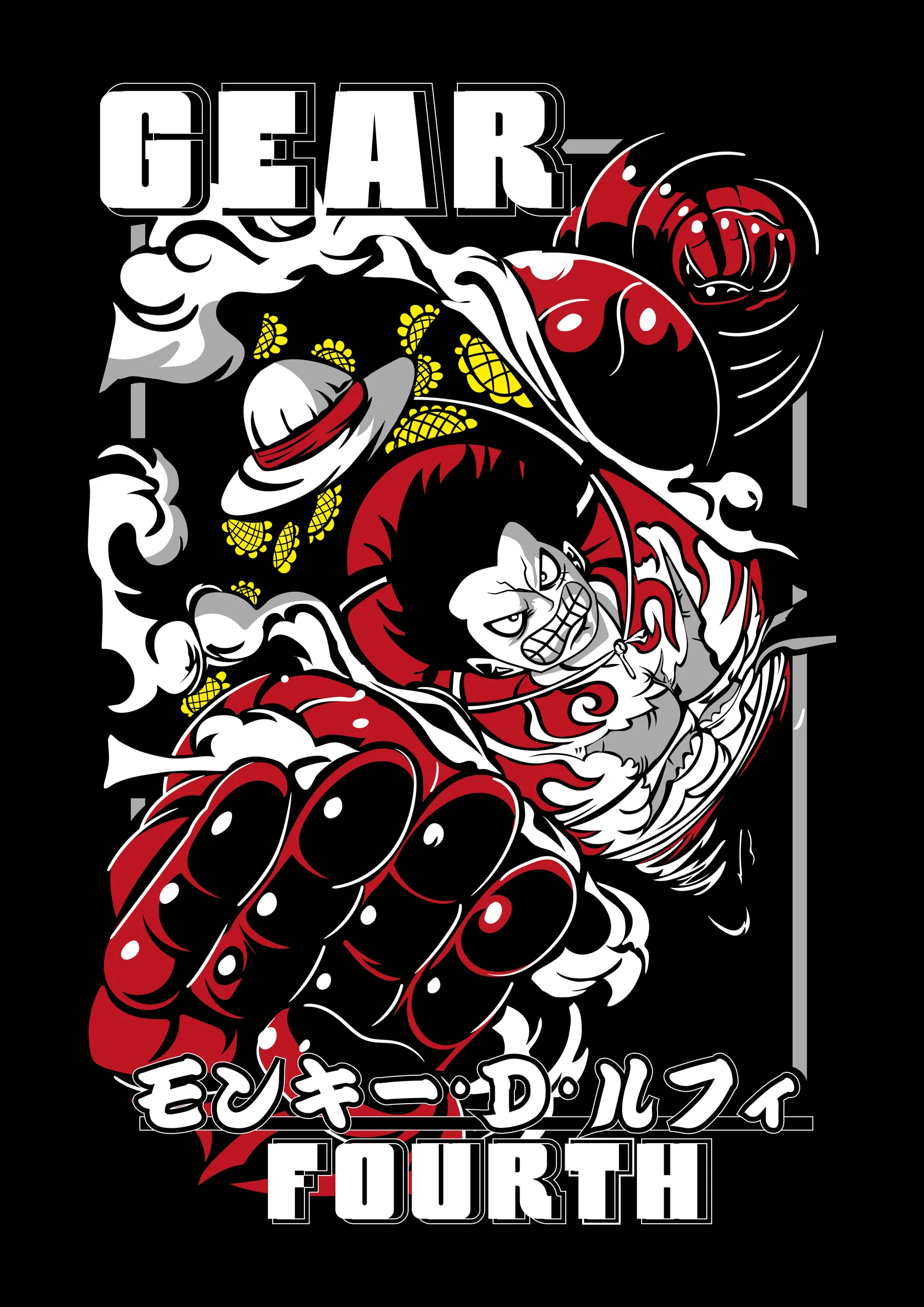Luffy Gear 4 Fourth Retrato