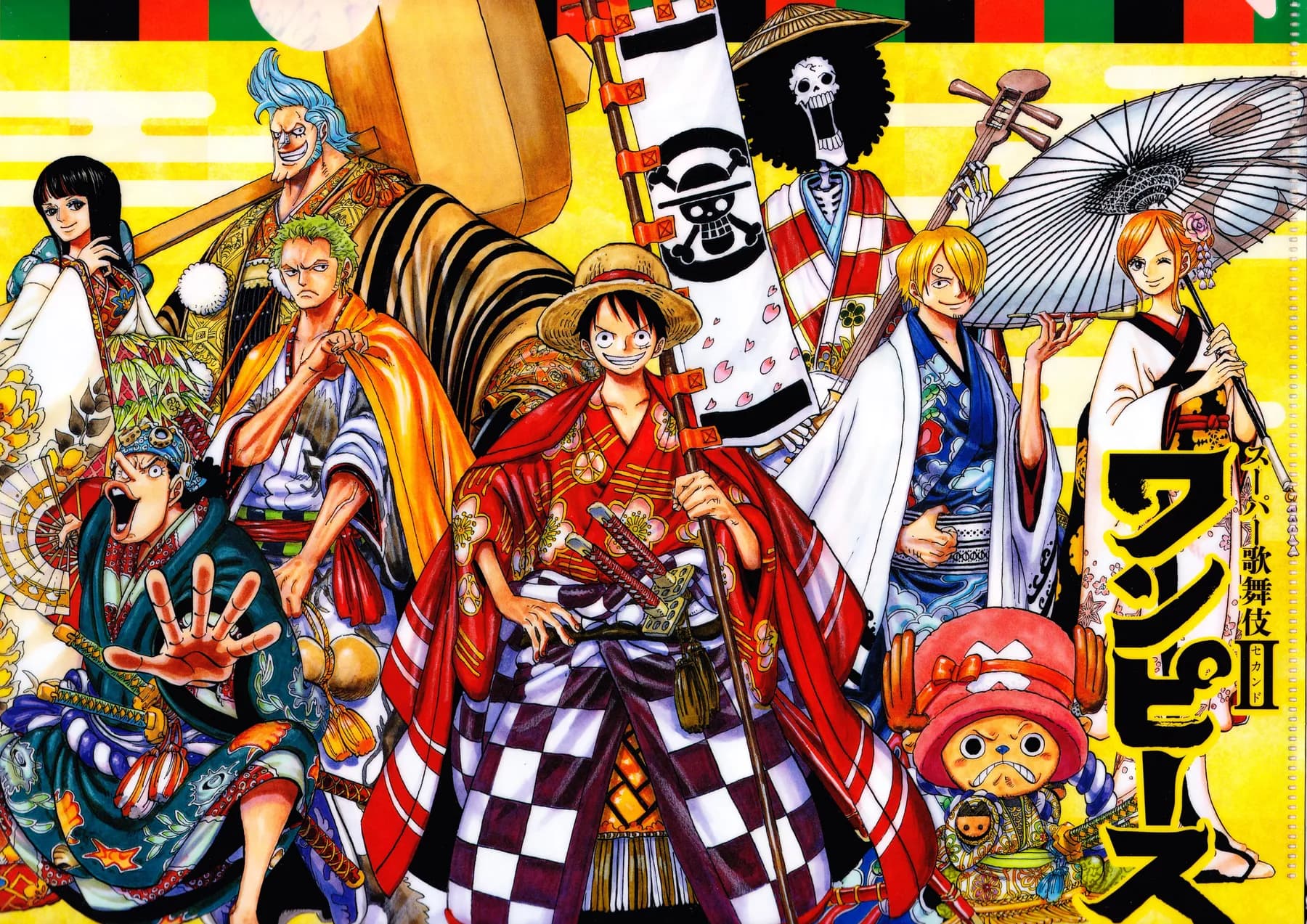 Sombrero de Paja Kimonos de Wano