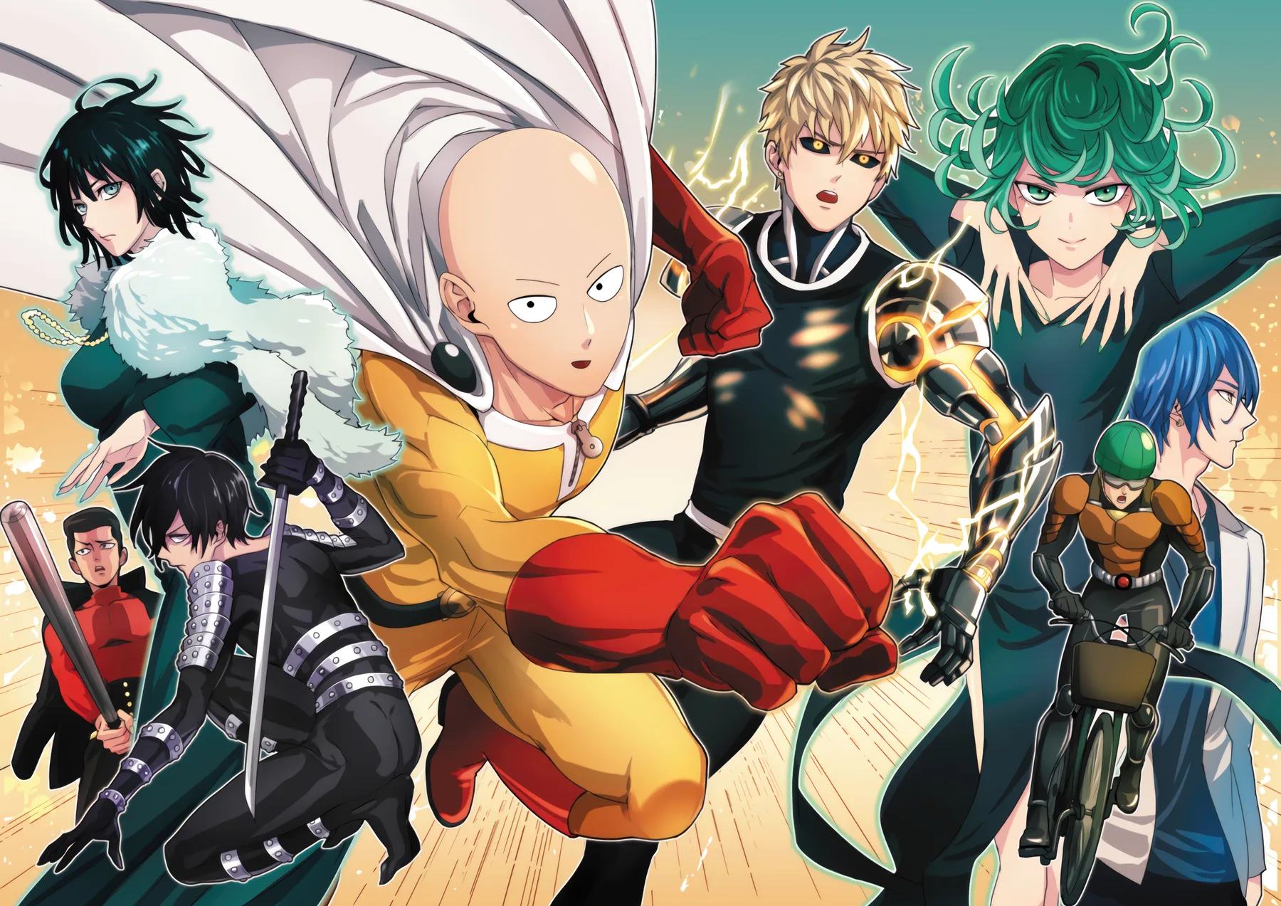 One Punch Man Elenco Completo Grupo