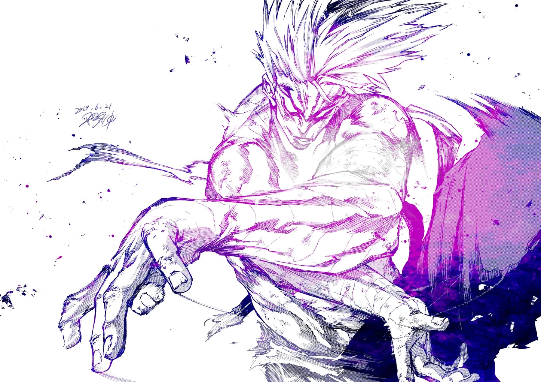 Garou Boceto Artistico Purpura