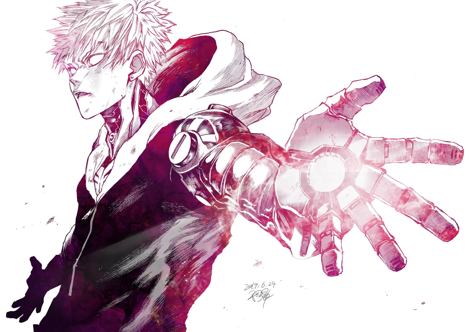 Genos Boceto Energia Rosa