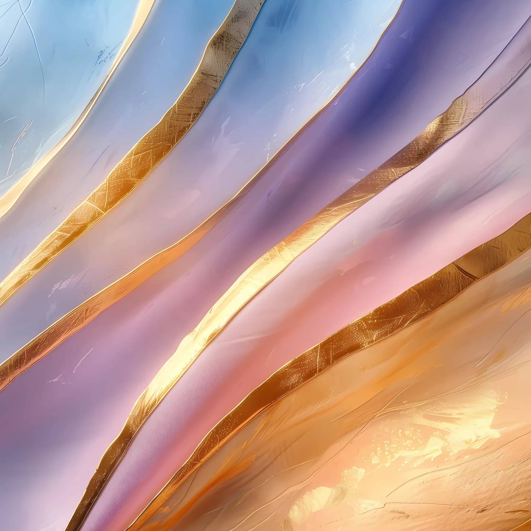 Textura Dorada y Celeste