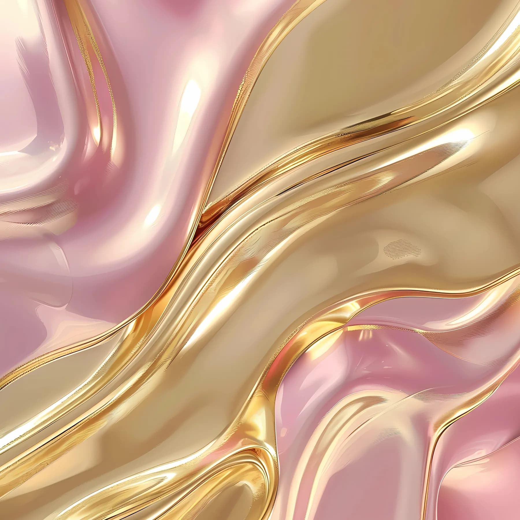 Ondas Doradas y Rosa Palido 2