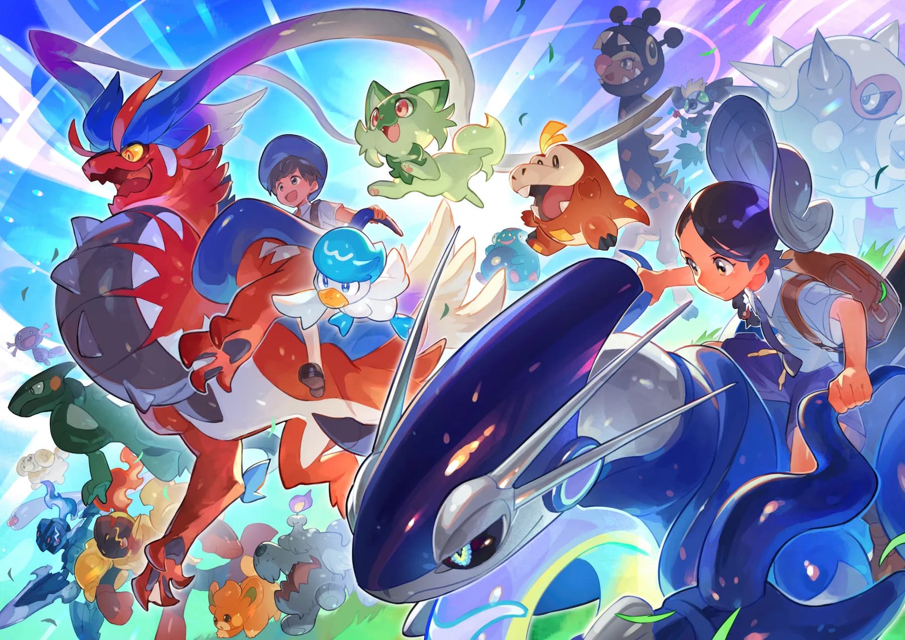 Entrenadores con Pokemon Legendarios Grupo