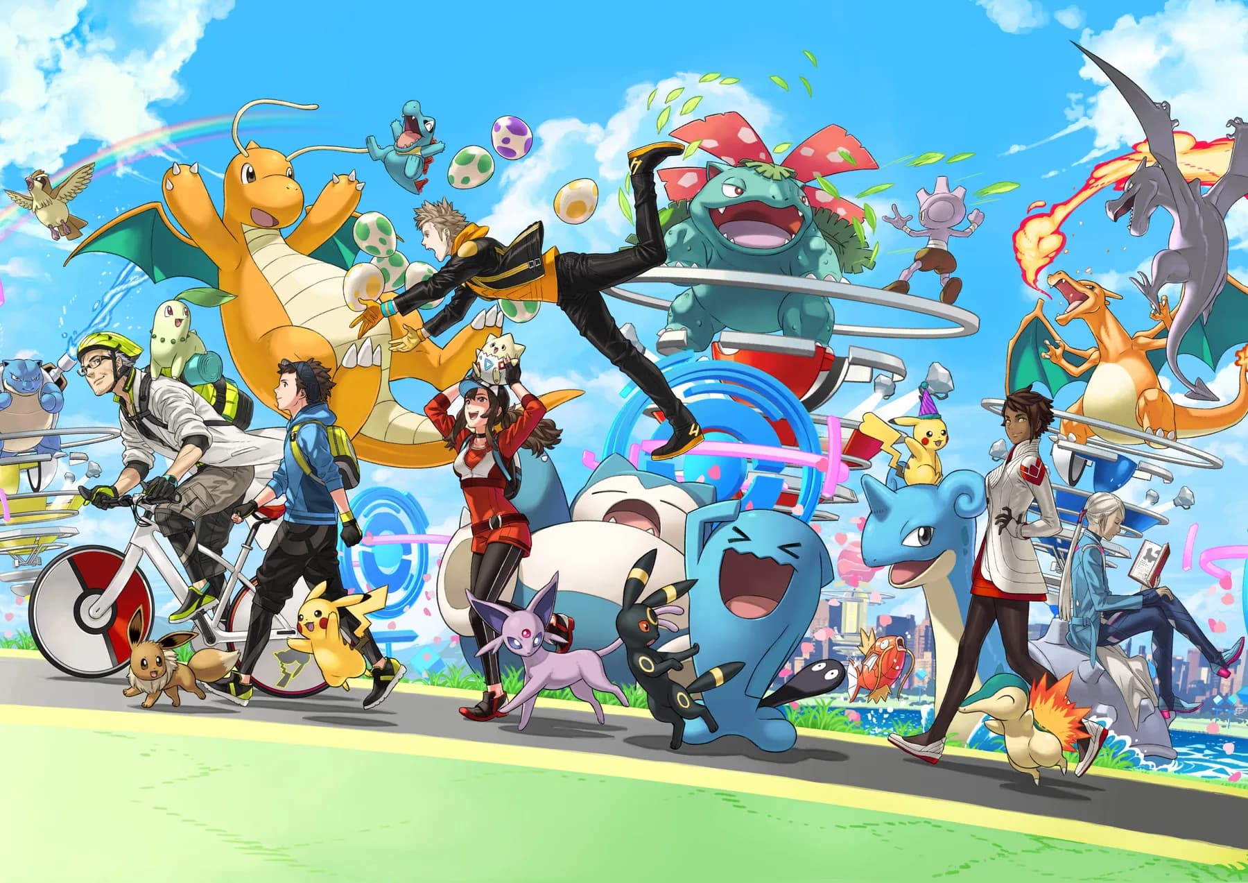 Pokemon Go Elenco Completo Ilustracion Oficial