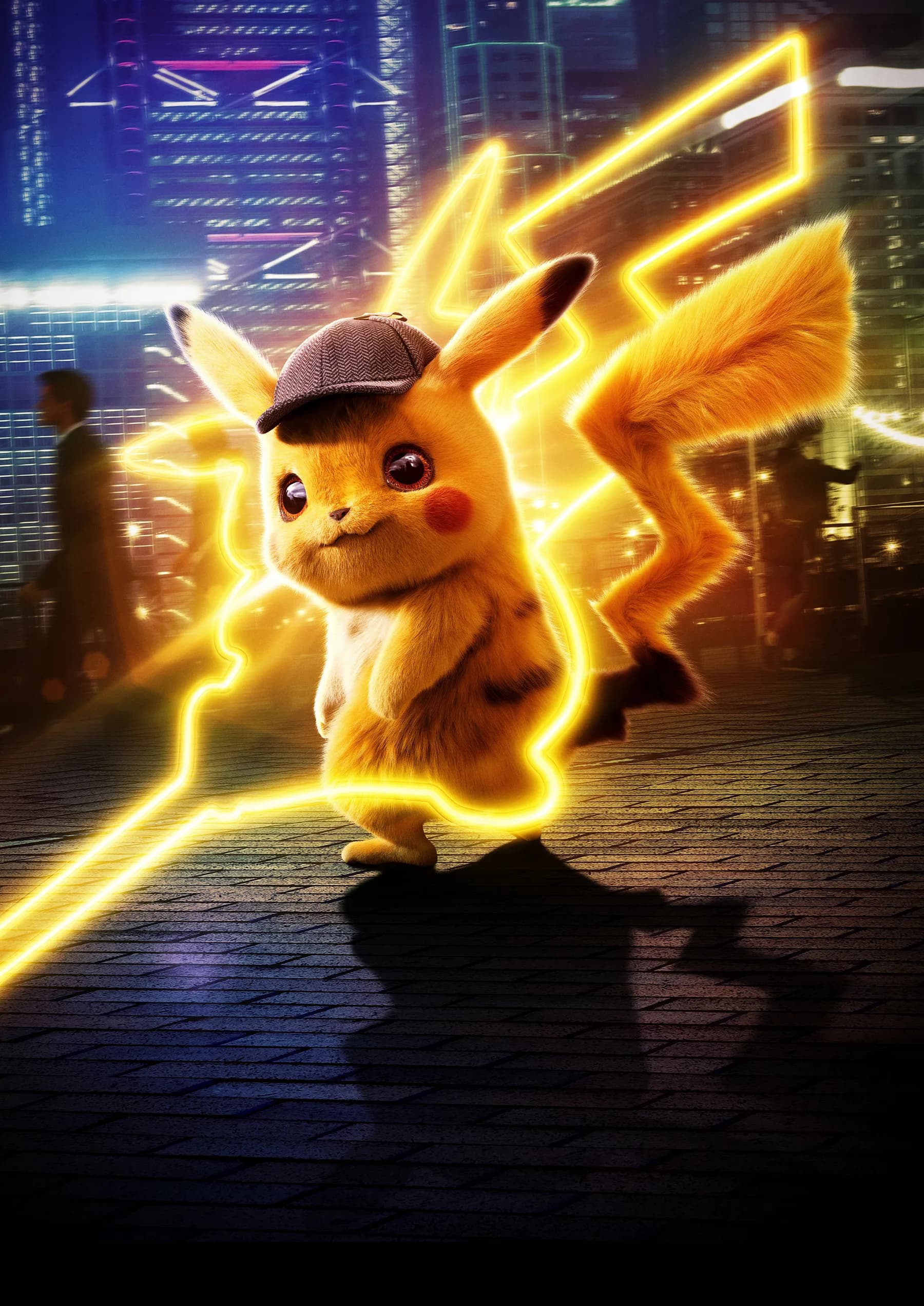 Detective Pikachu Rayo de Neon Nocturno