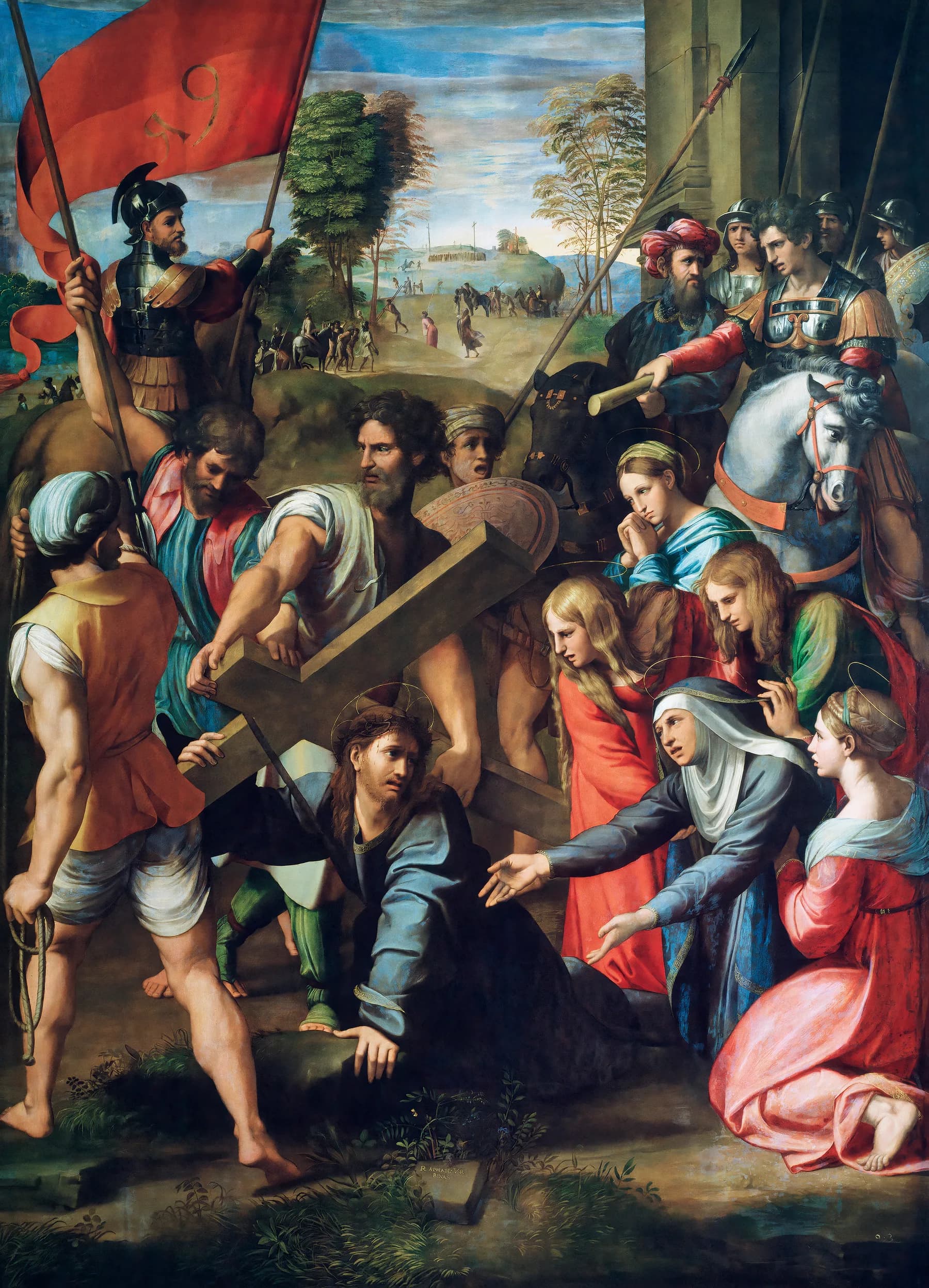 Cristo Camino al Calvario - Rafael