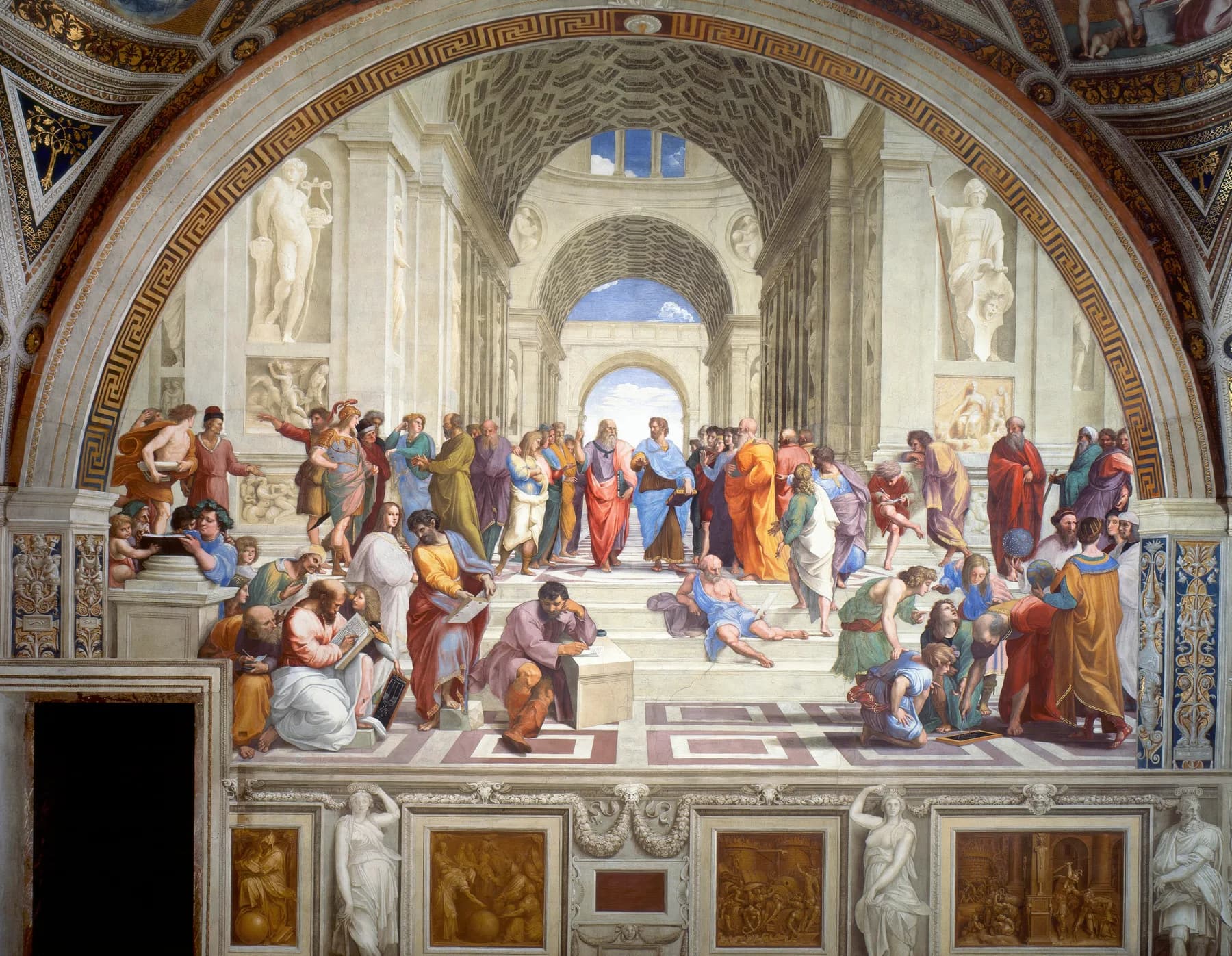 La Escuela de Atenas - Rafael