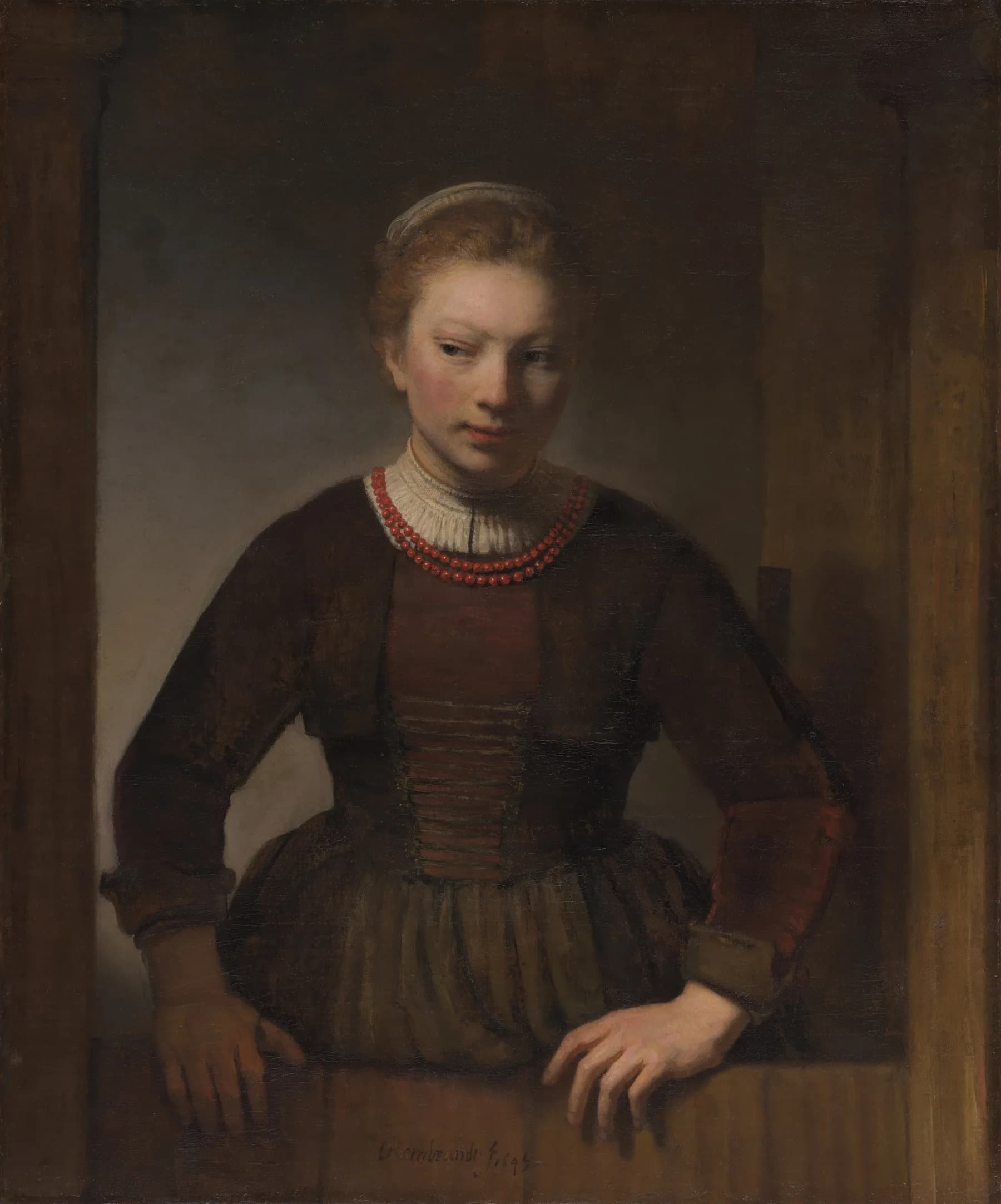 Retrato de Mujer Joven - Rembrandt