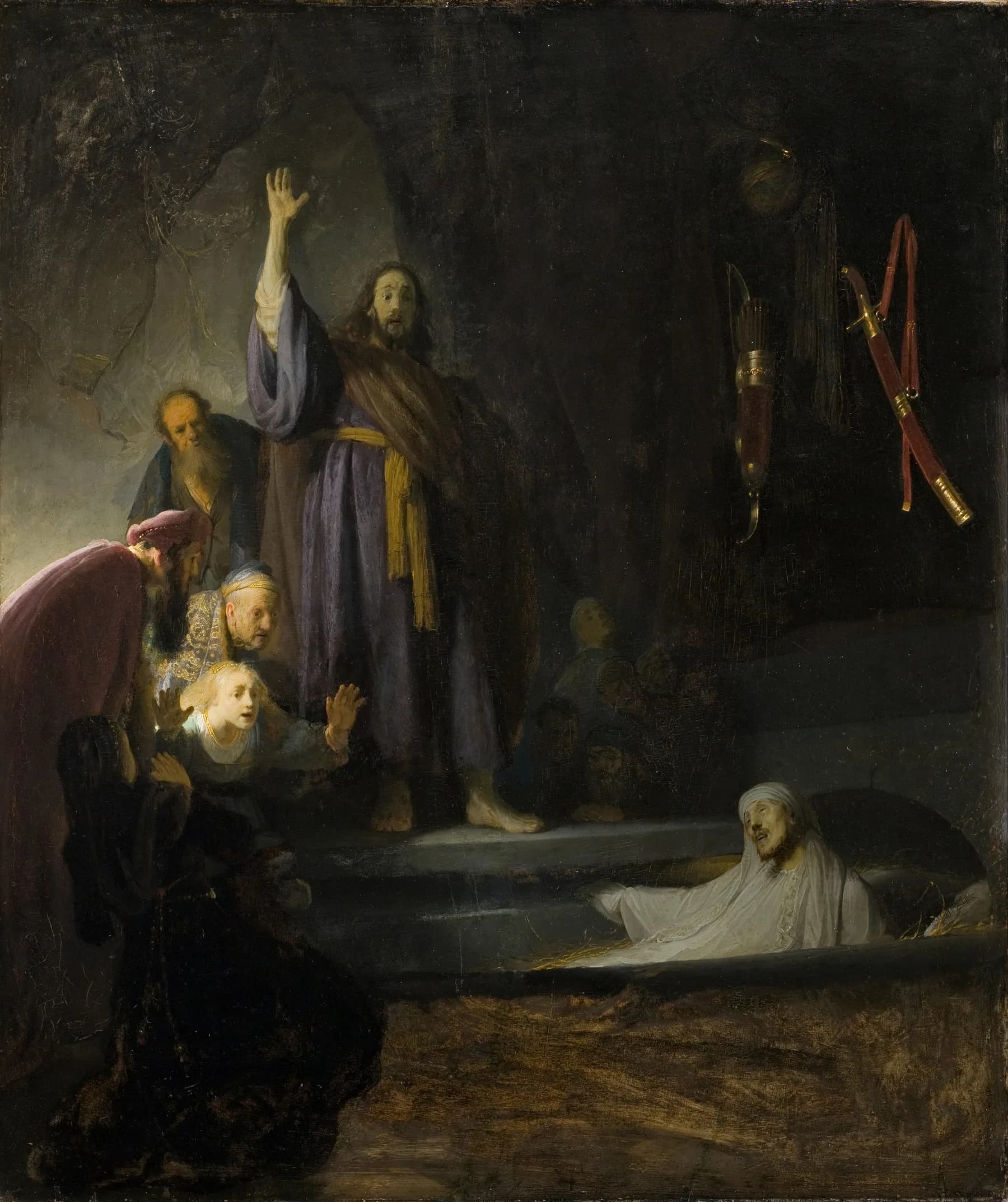 La Resurreccion de Lazaro - Rembrandt