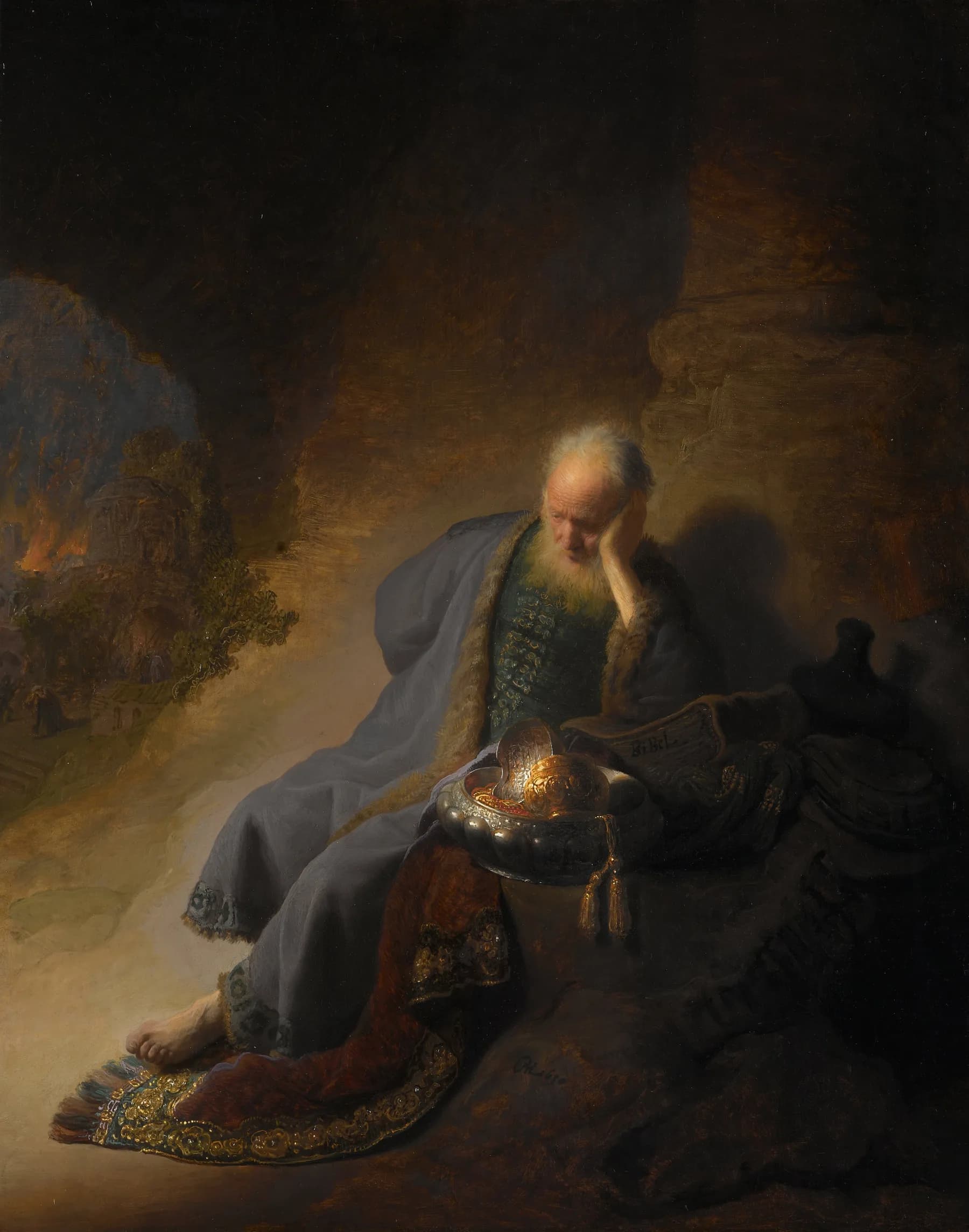 El Filosofo en Meditacion - Rembrandt
