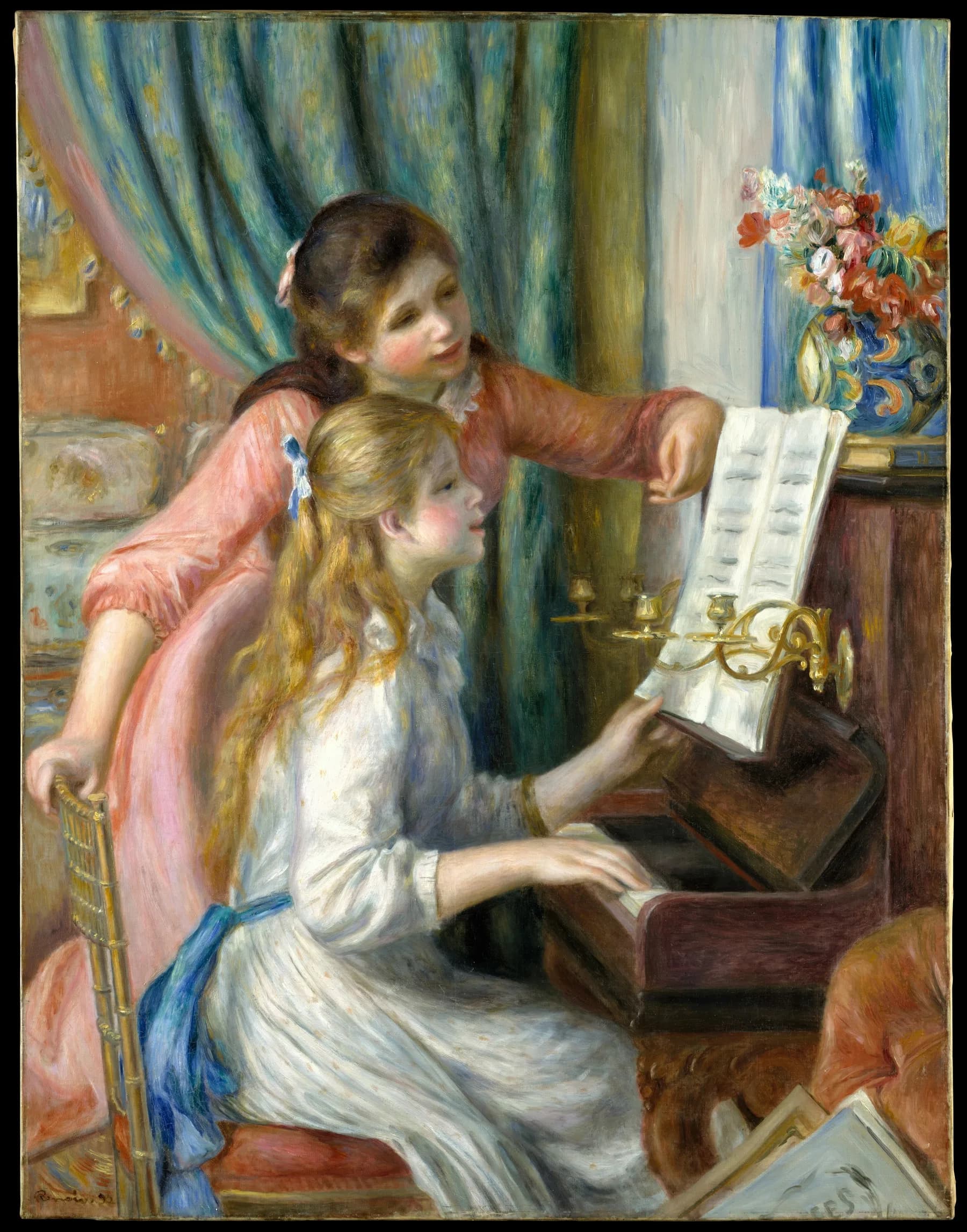 Muchachas al Piano - Renoir