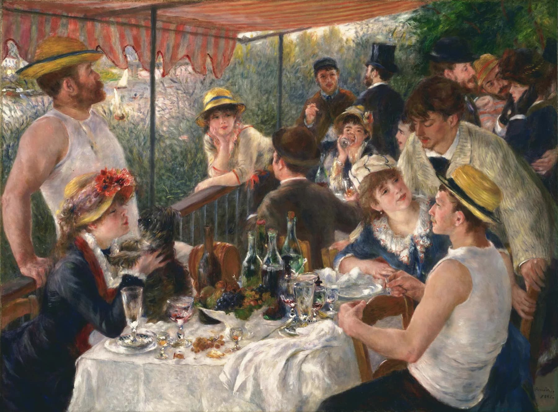 El Almuerzo de los Remeros - Renoir