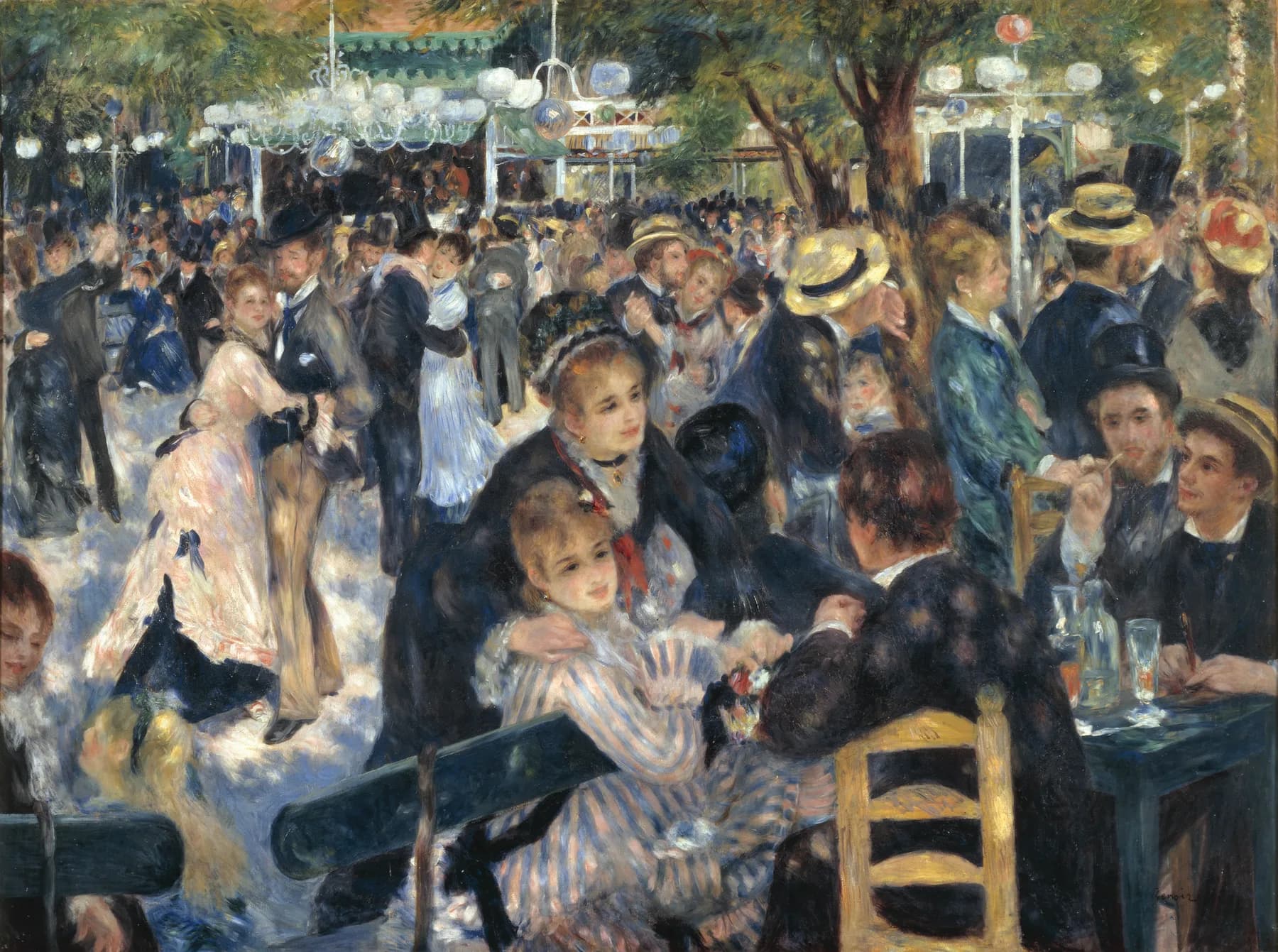 Baile en el Moulin de la Galette - Renoir