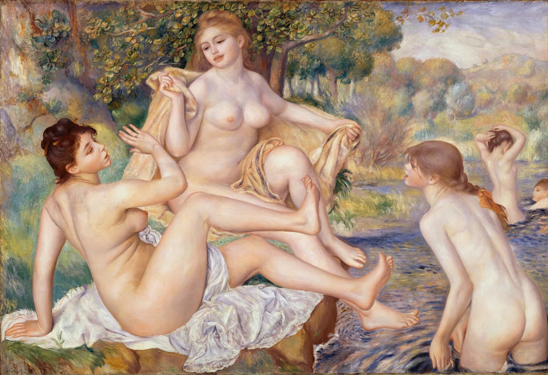 Gran Banista Sentada - Renoir