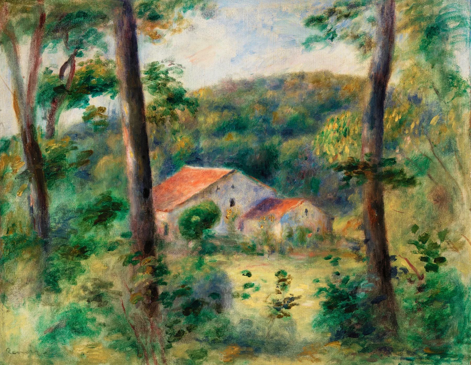 Granja en el Campo - Renoir