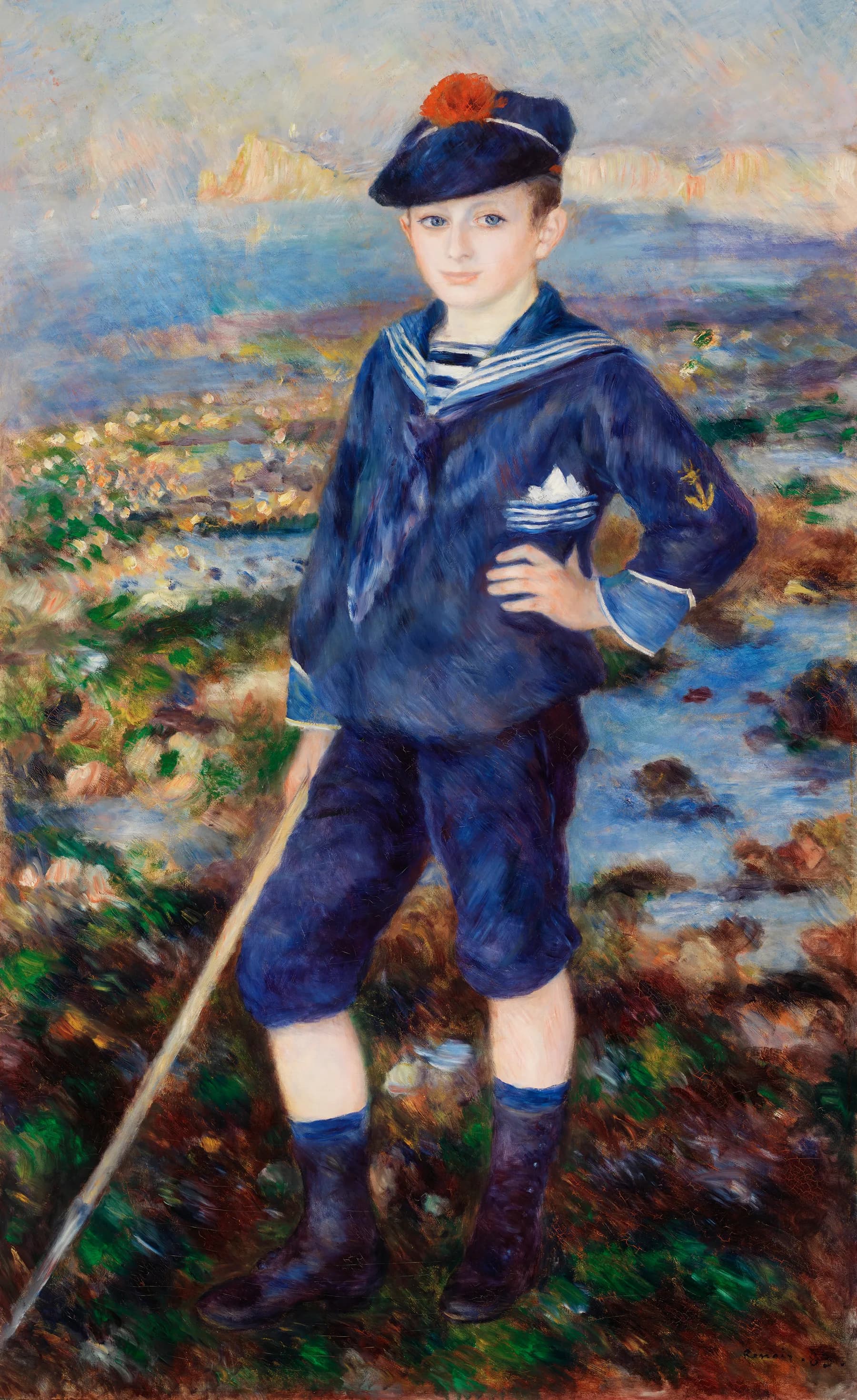 Retrato de Nino Marinero - Renoir