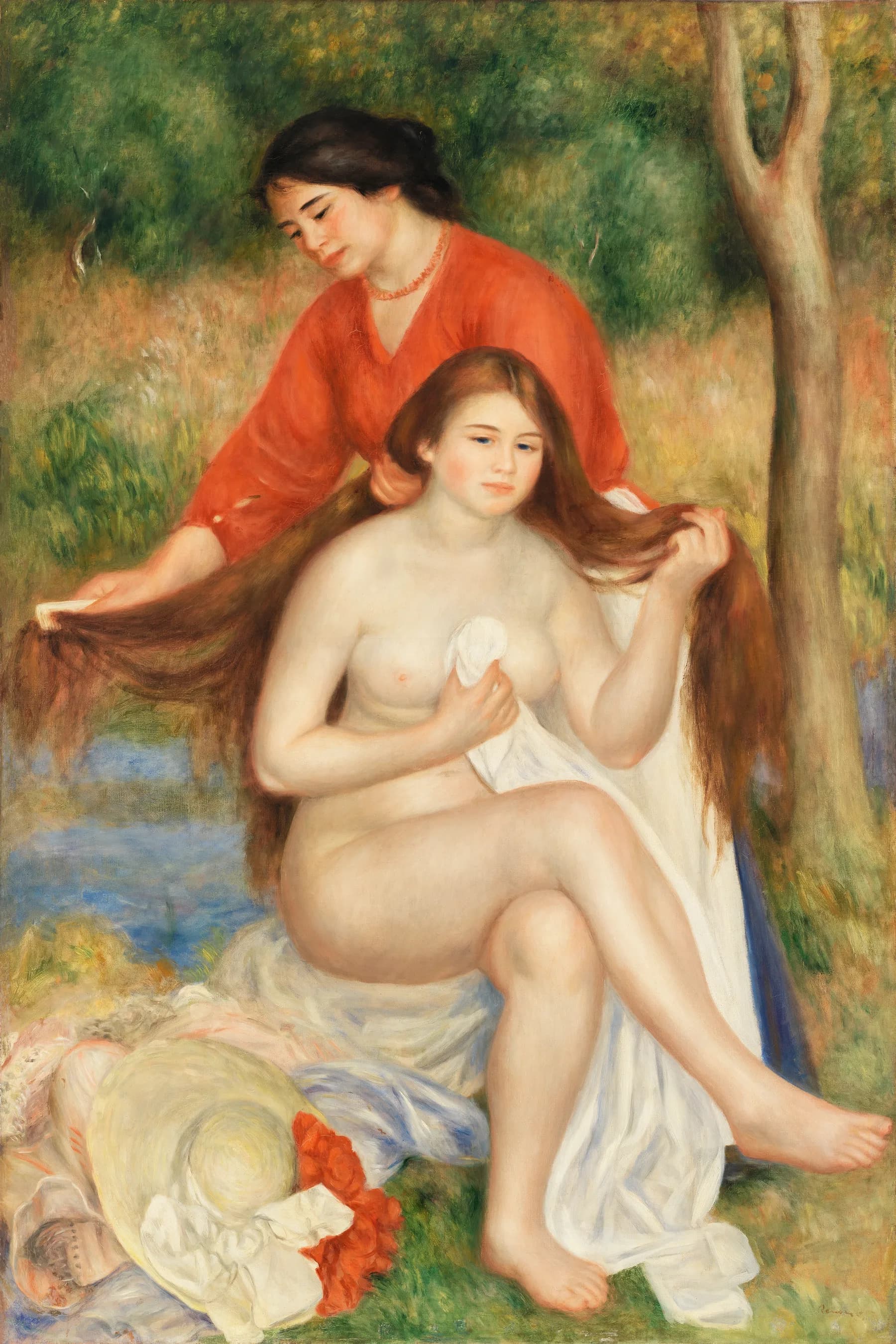 Banistas Despues del Bano - Renoir