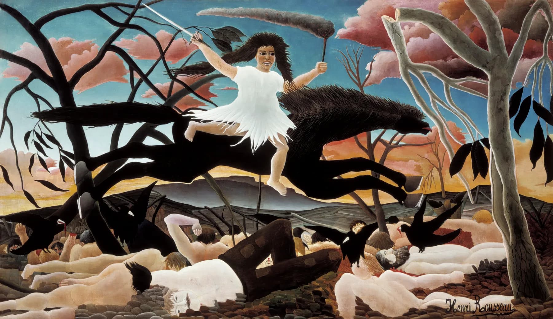 La Guerra - Henri Rousseau