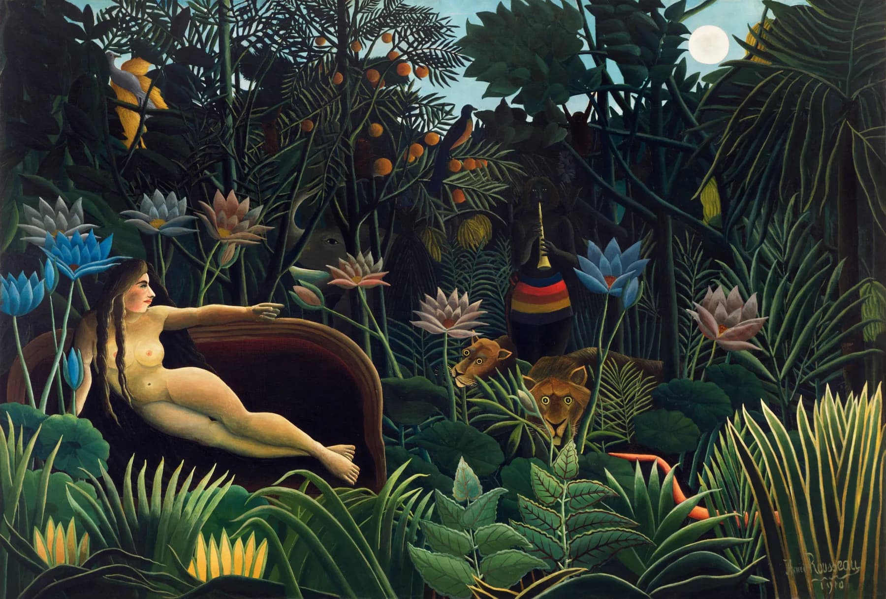 El Sueno - Henri Rousseau