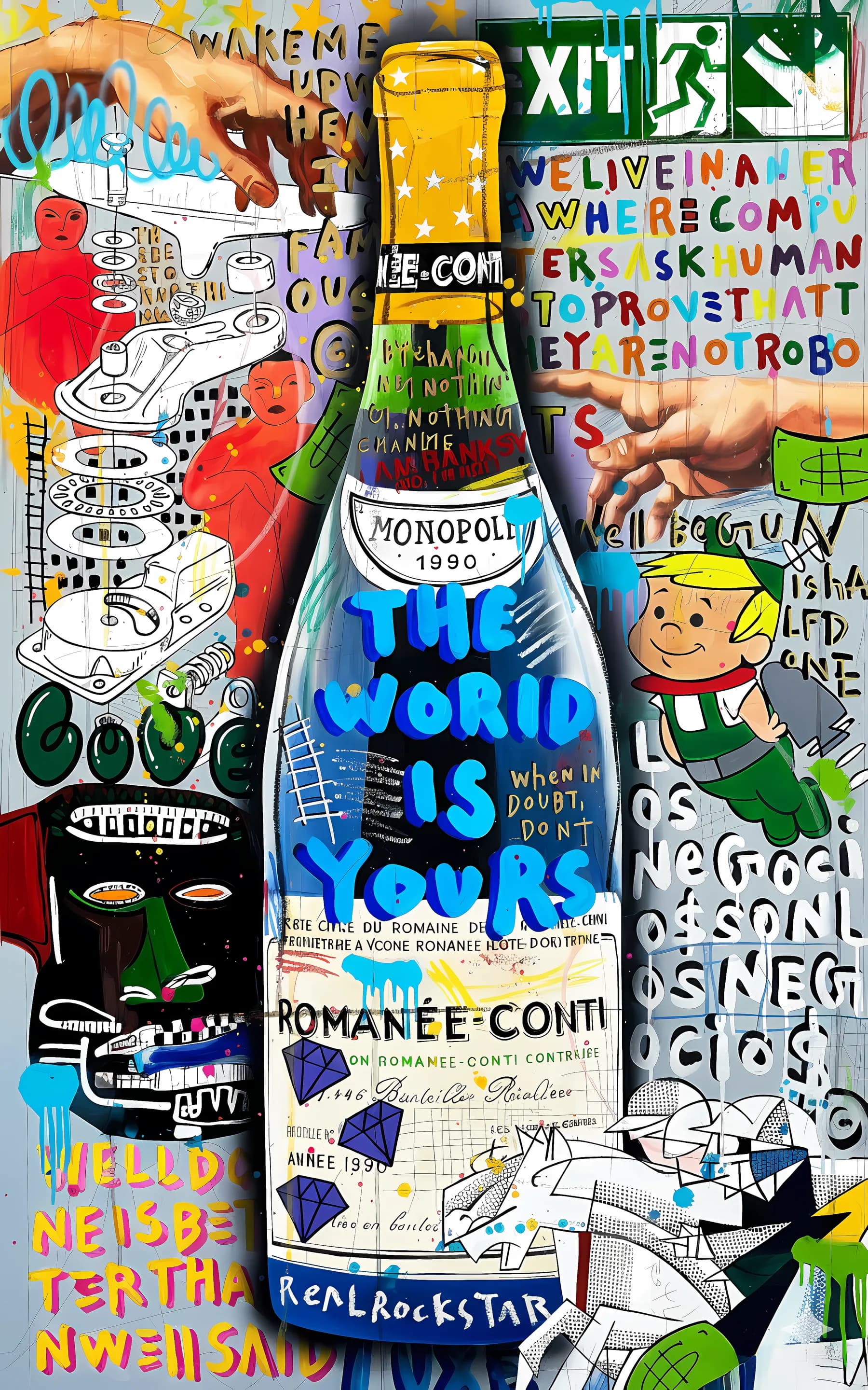 Champagne Romanee-Conti El Mundo es Tuyo
