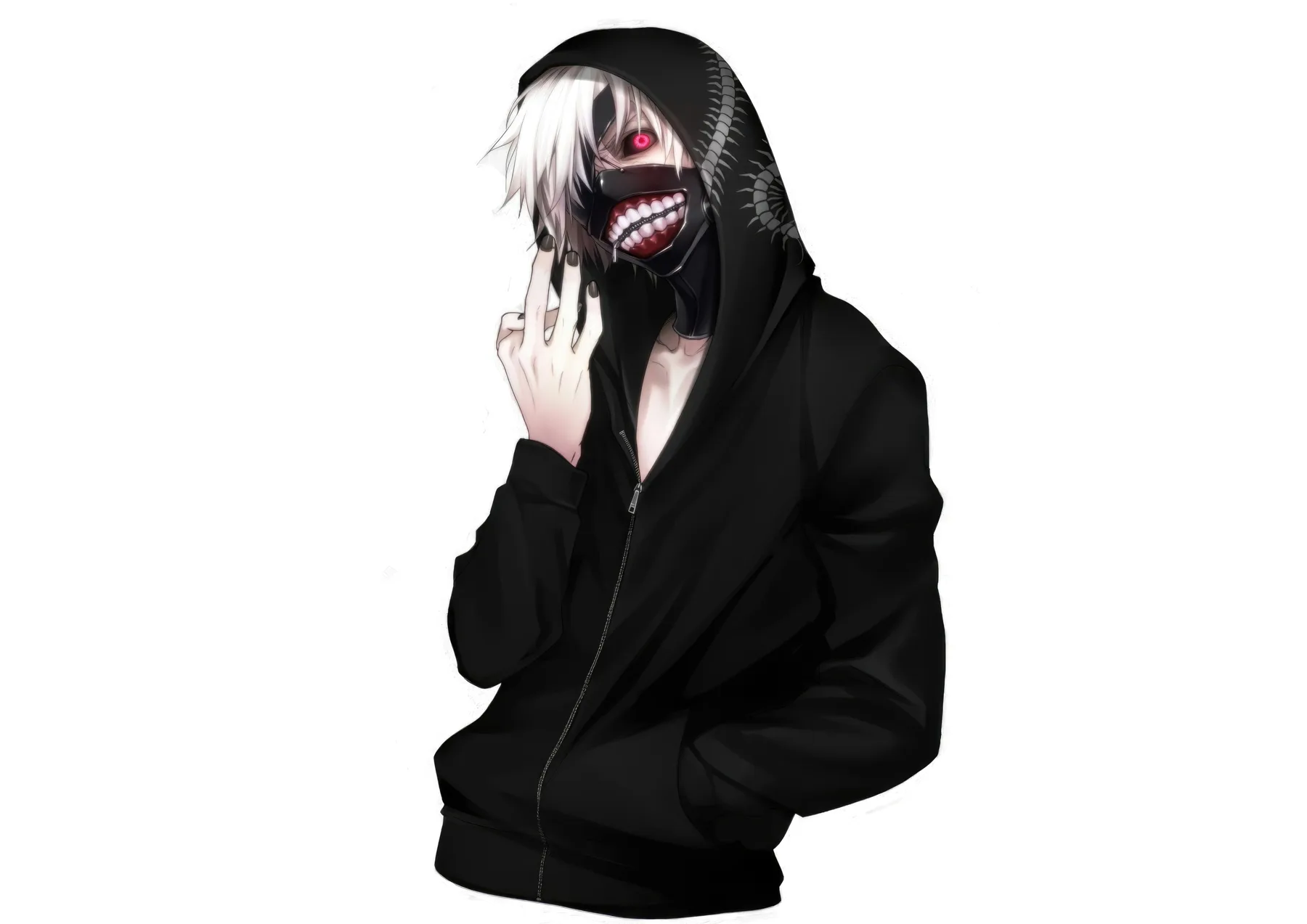 Ken Kaneki Tres Paneles Collage