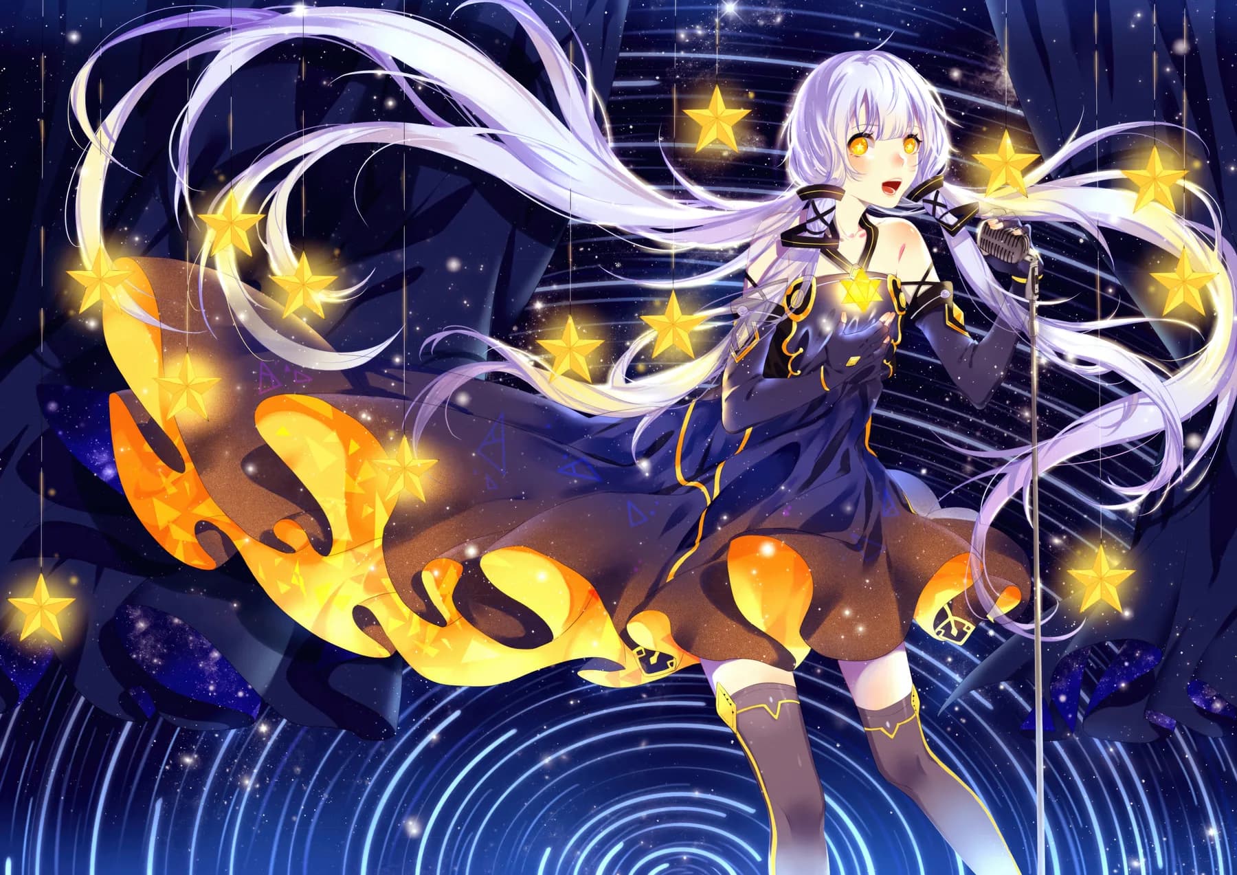 IA Cantando Estrellas Doradas