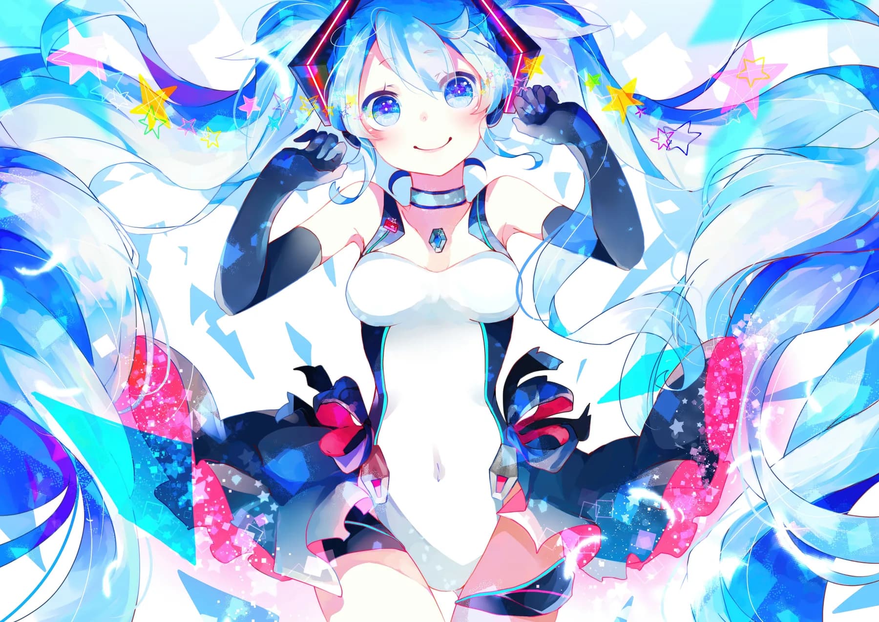 Hatsune Miku Pose Tierna Choker