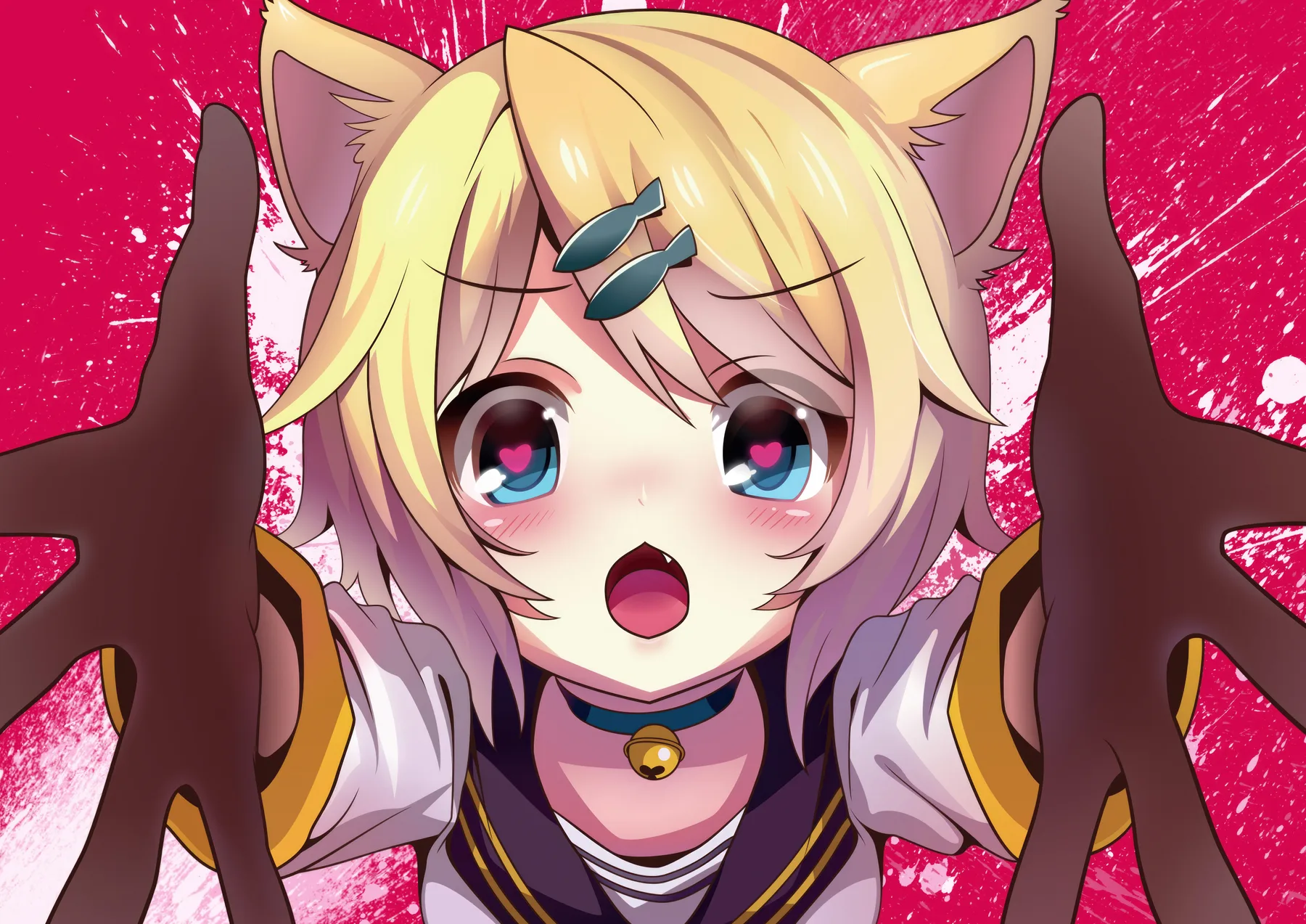 SeeU Orejas de Zorro Ojos de Corazón