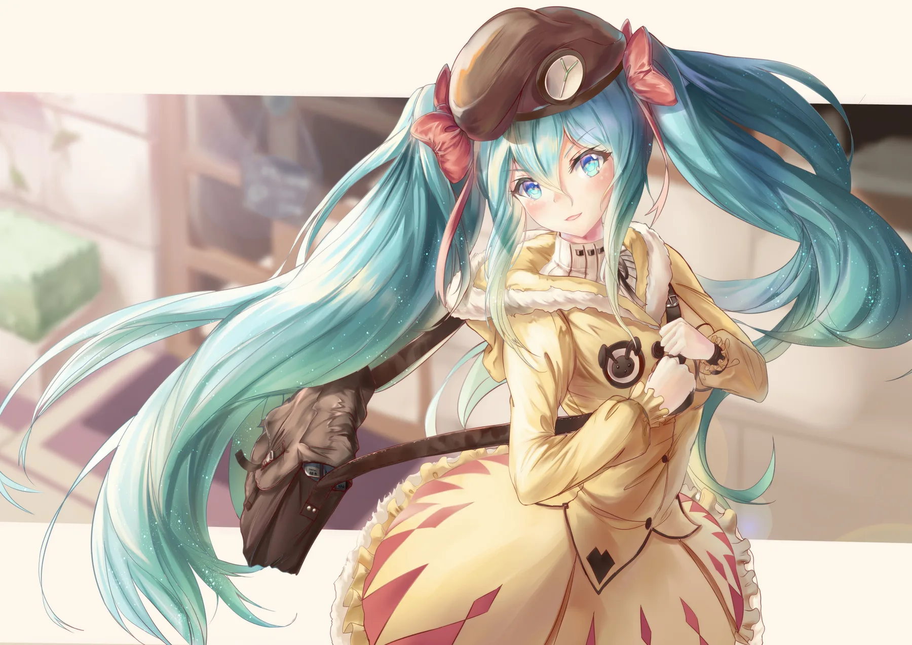 Hatsune Miku Estilo Steampunk Reloj