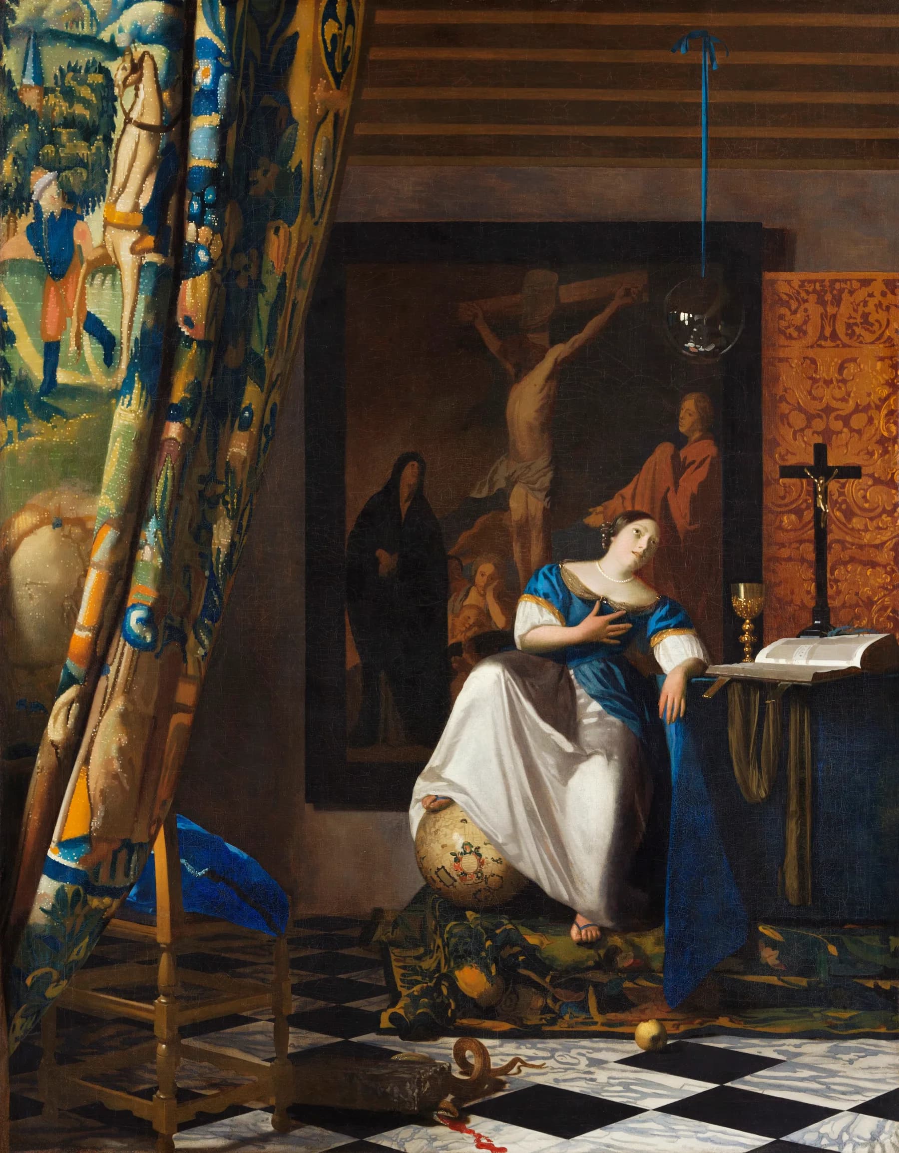 Alegoria de la Fe - Johannes Vermeer