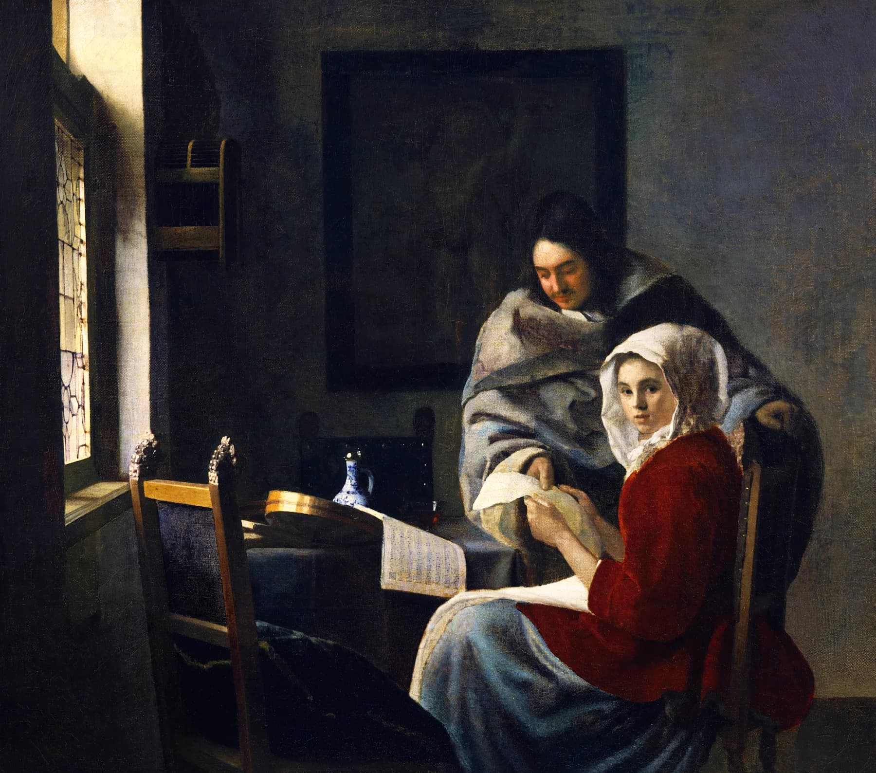 La Senora y la Criada - Johannes Vermeer